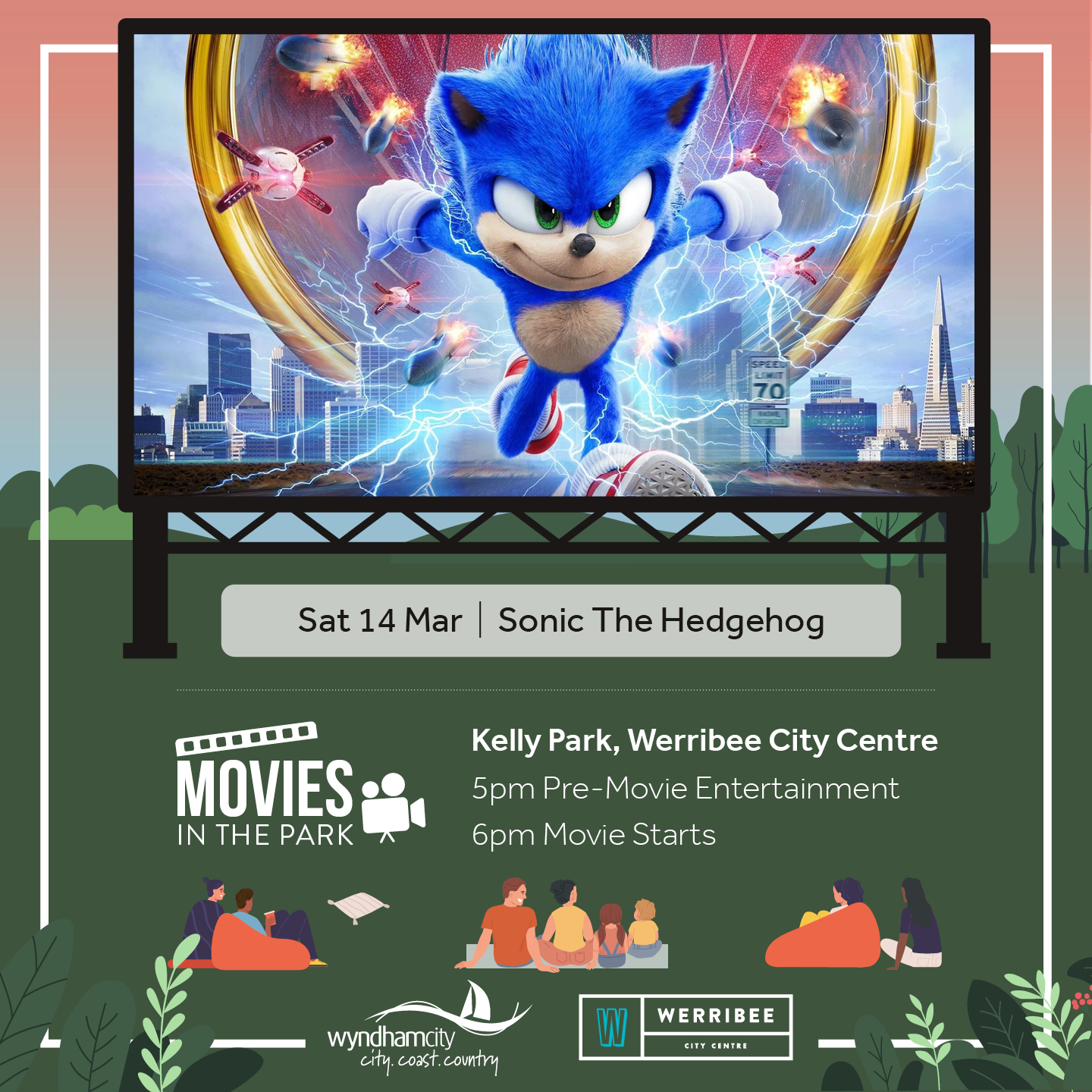Werribee - SAVE THE DATE | Sonic the Hedgehog is coming to Movies in ...