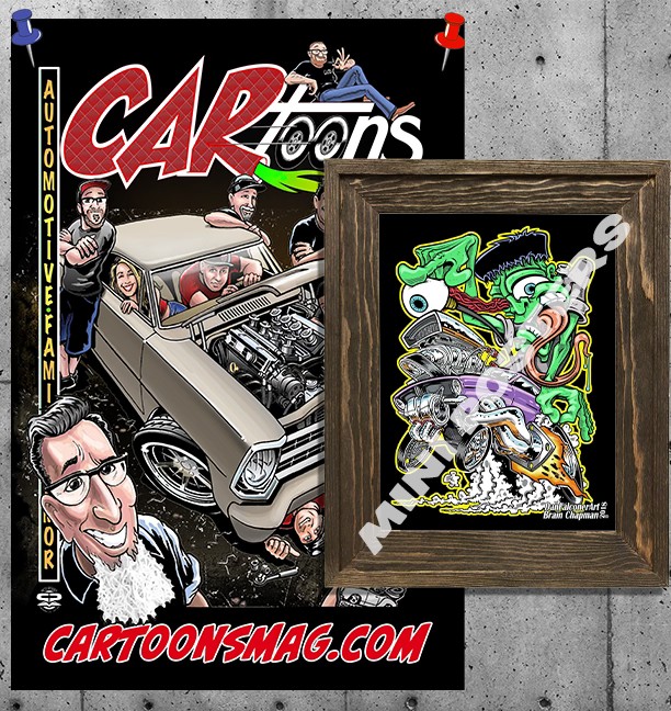 On the back of... - CARtoons Magazine Automotive Humor | Facebook