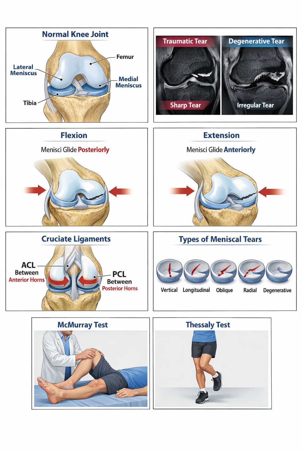 PT Compendium - 🦵 Menisci Injury 📌 Function of Menisci... | Facebook
