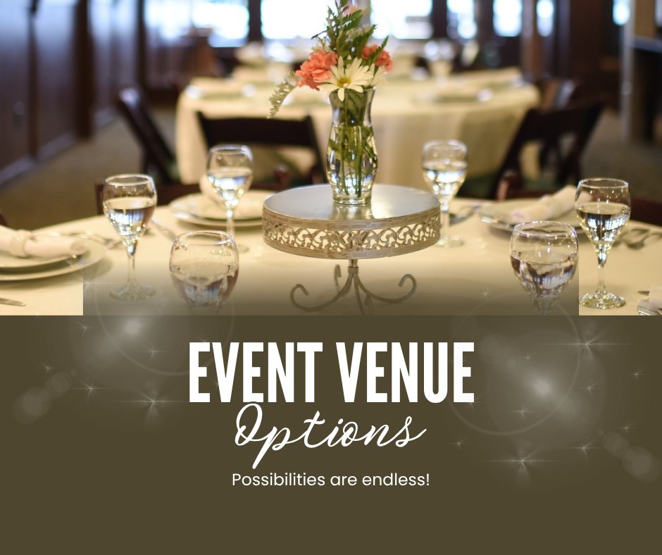 Hidden - Event Venue Options It never hurts to have a list of options ...