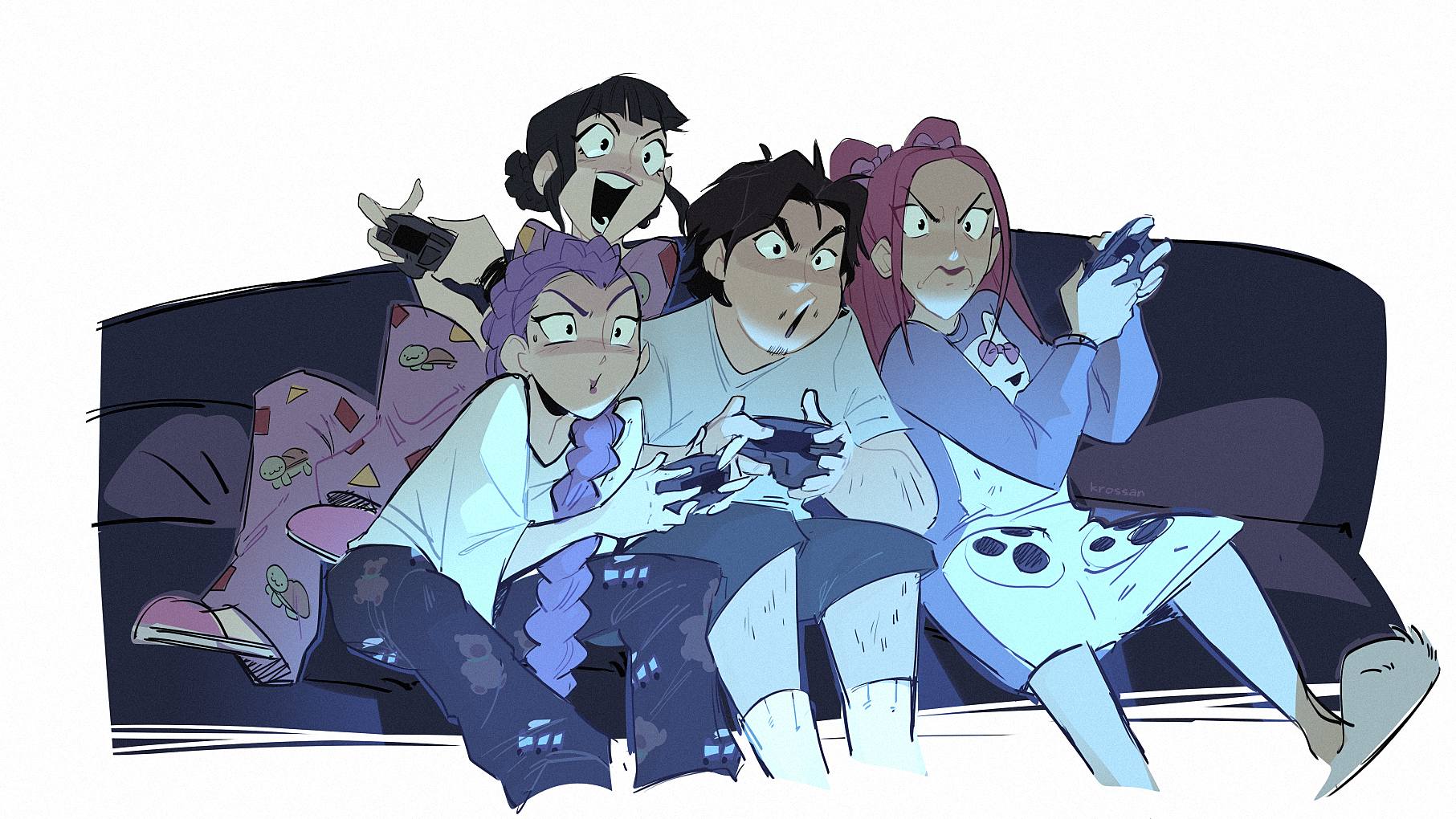 ? #kpdh #kpopdemonhunters Art: Krossan https://x.com/Krossan