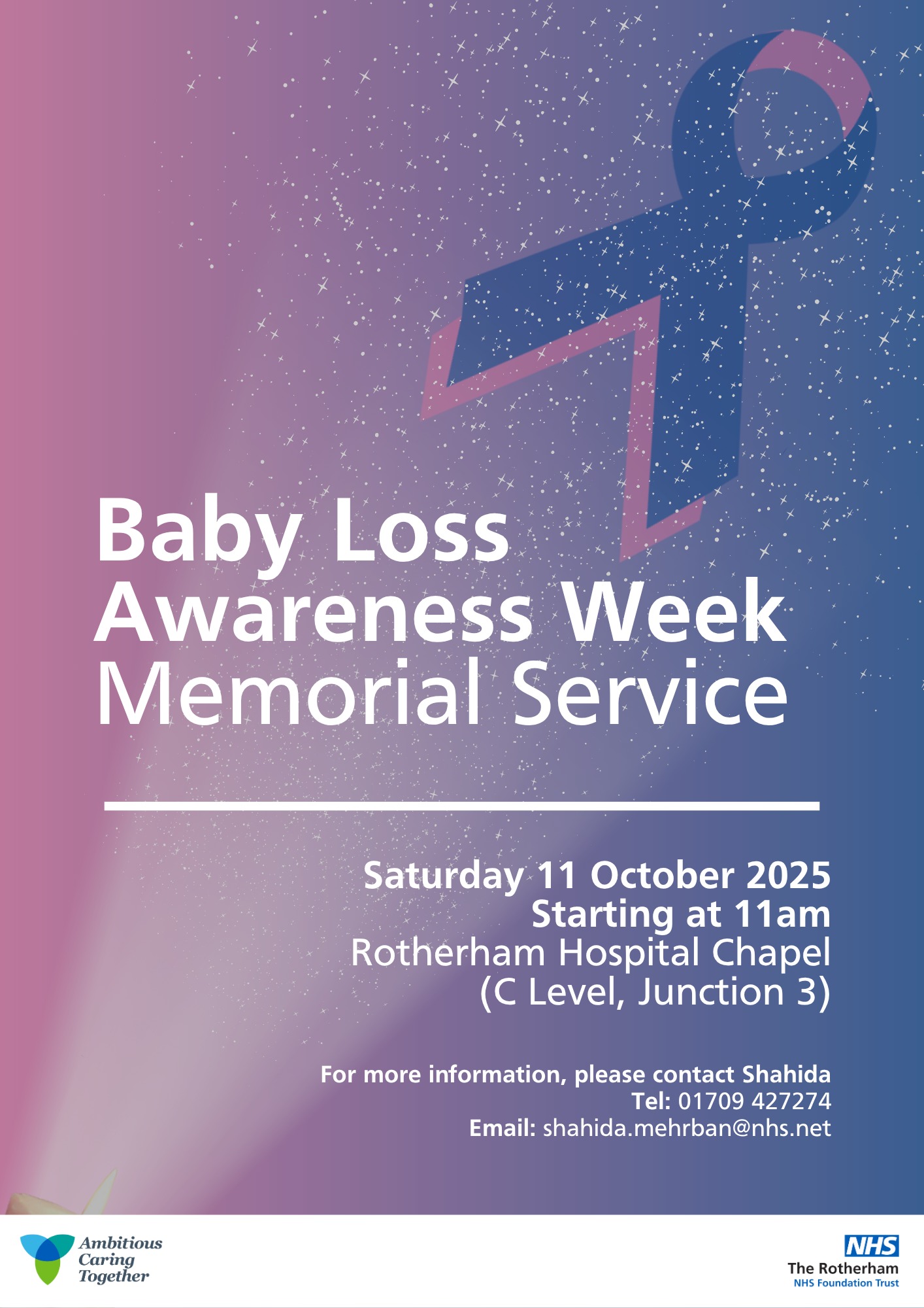 Our annual memorial... - The Rotherham NHS Foundation Trust | Facebook