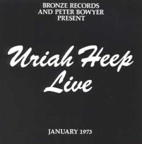 Uriah Heep 1973年日本公演パンフレット チケット レコード セット APRIL 1973 — AND THIS IS WHERE URIAH HEEP PROVED THEY WERE MORE