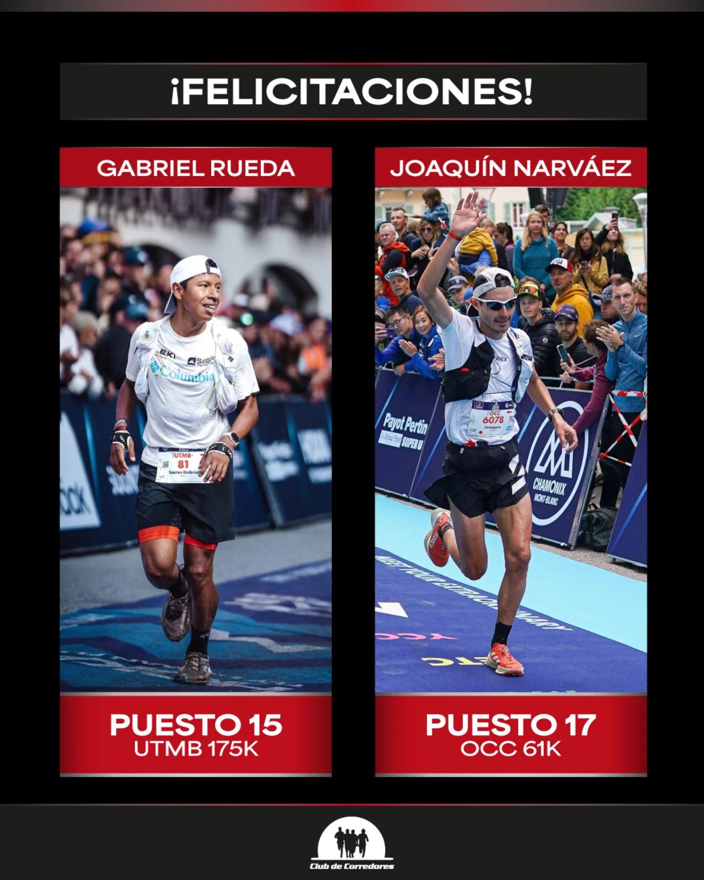 Club - 🏆 ¡Orgullo argentino en UTMB! Felicitamos a Gabriel Rueda y ...