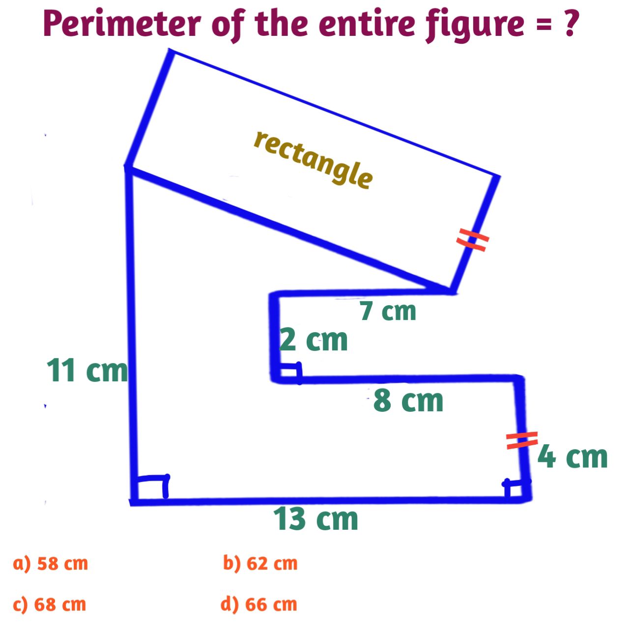 What is the perimeter of the... - Math solution with dipak | Facebook