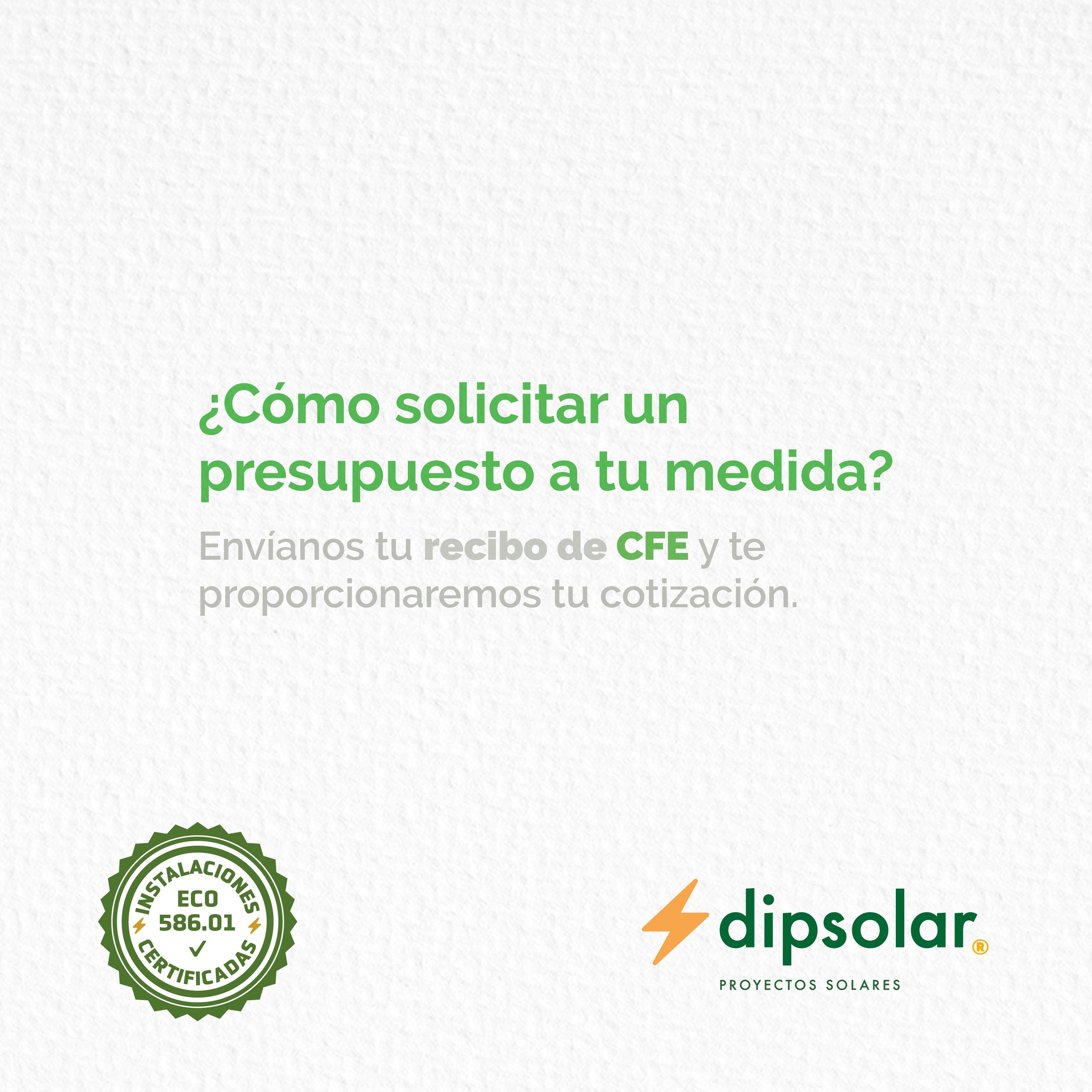 Dipsolar Paneles Solares | Ameca