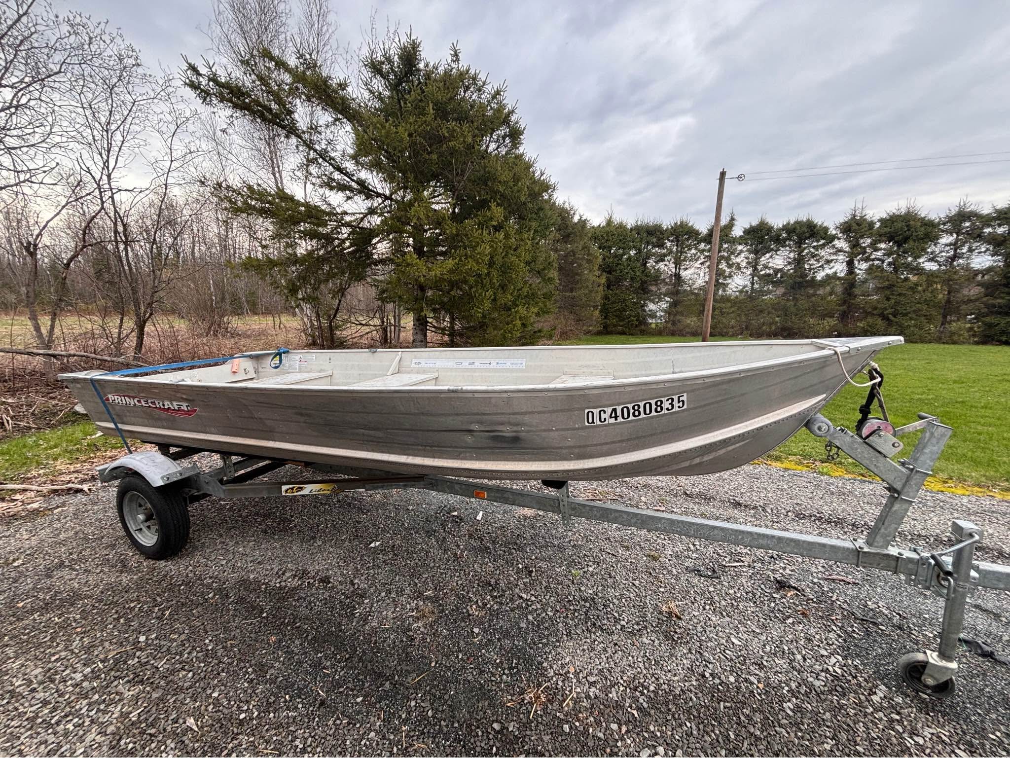 Chaloupe aluminium 14 pied princecraft springbok - Boats - Sainte ...