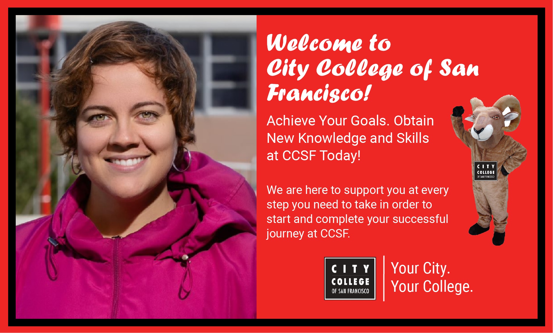 City - Obtain New Knowledge and Skills at CCSF Today! Have you applied ...