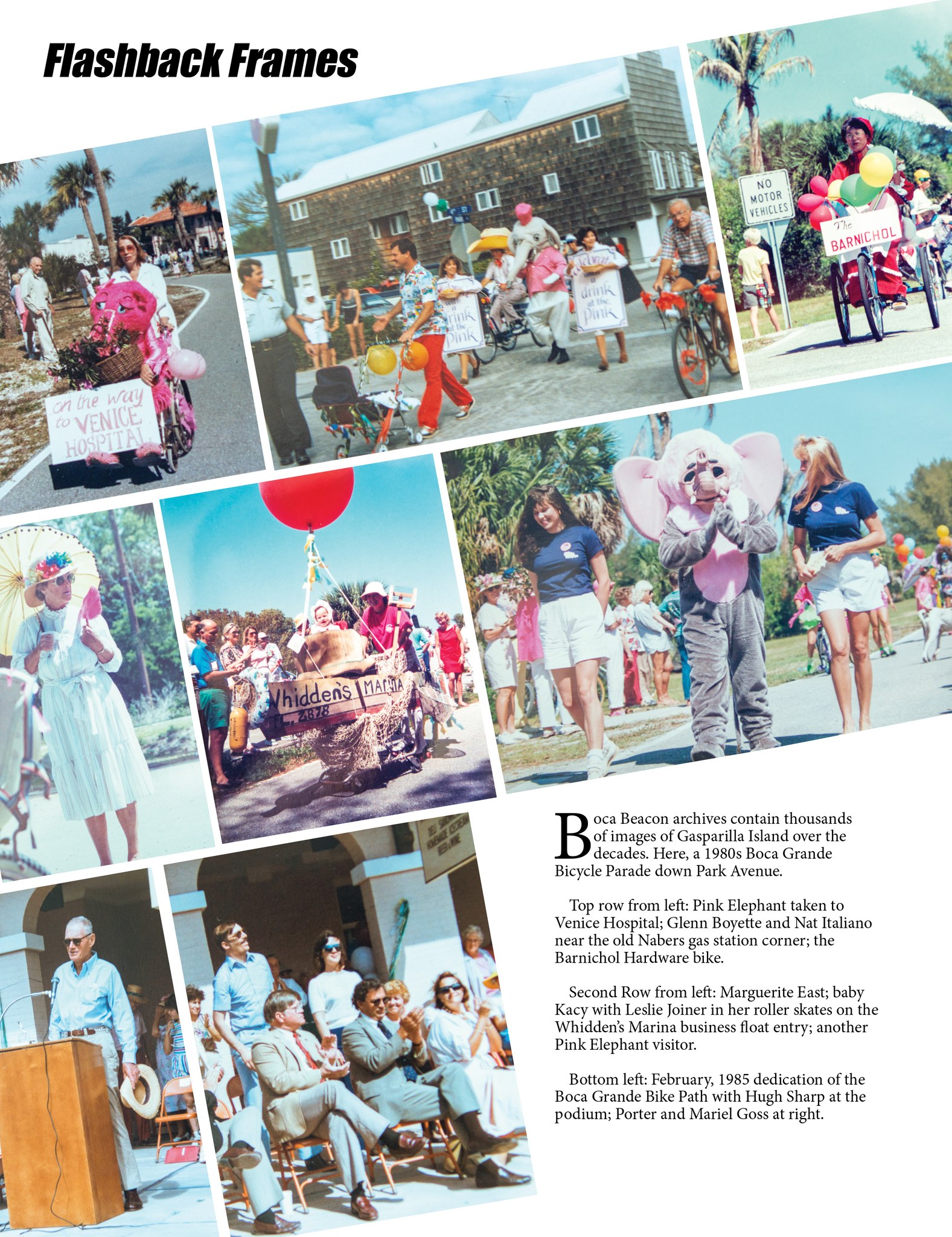 Each issue of our Gasparilla Magazine we look back at the island ...