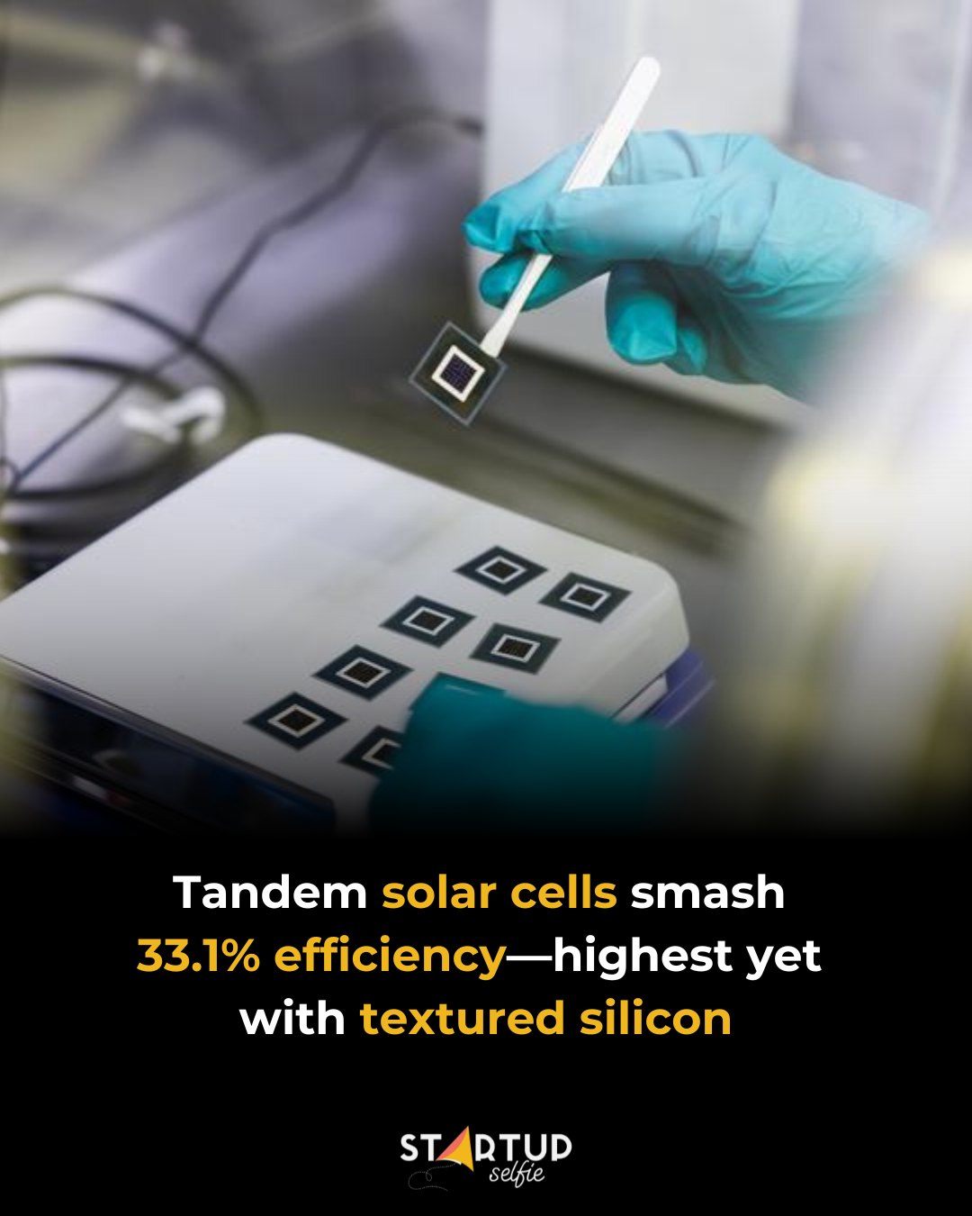 Startup - 🌞 New Milestone for Solar Power: 33.1% Efficiency Achieved ...