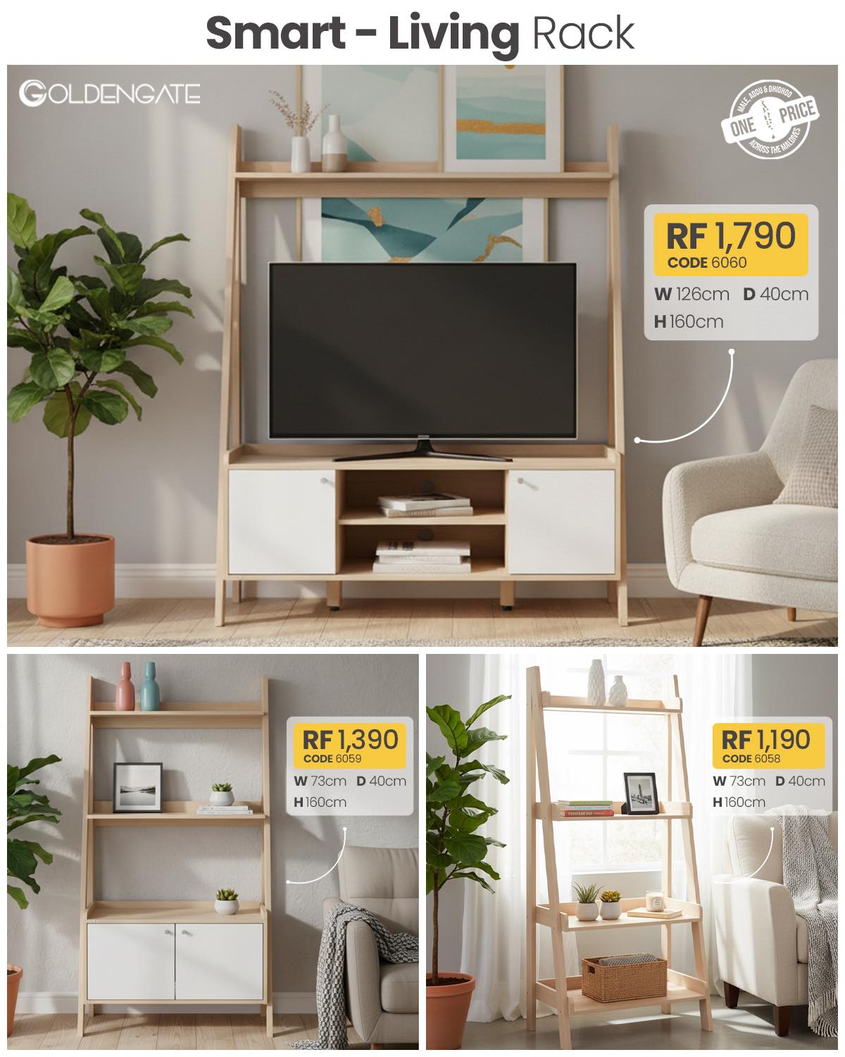 Golden - Smart Living Rack – A modern and functional storage solution ...