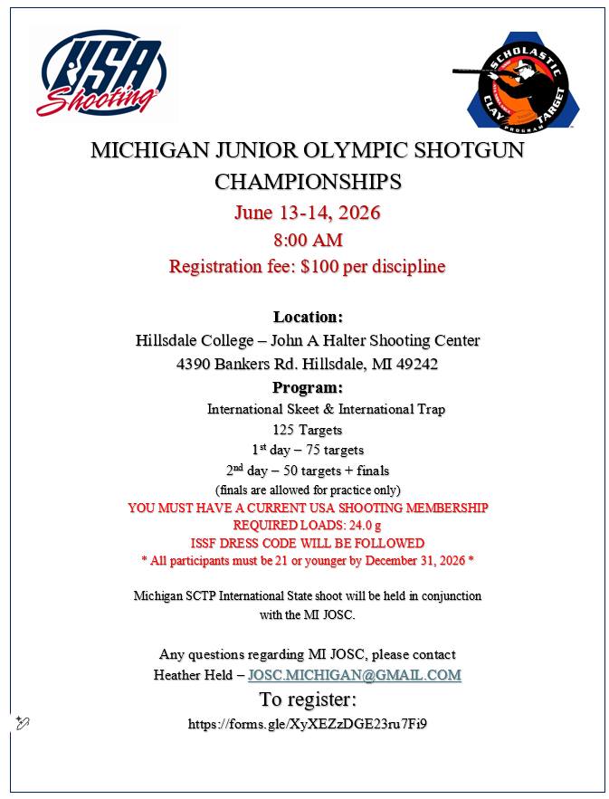 Michigan Scholastic Clay Target Program (@misctp) • Facebook