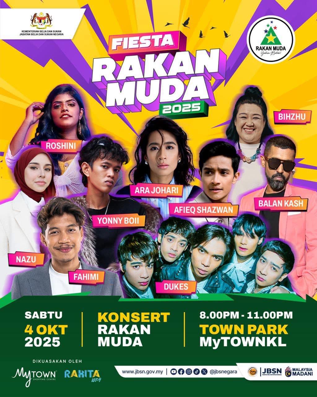 KBSMalaysia - Konsert Rakan Muda Hujung Minggu ini di... | Facebook