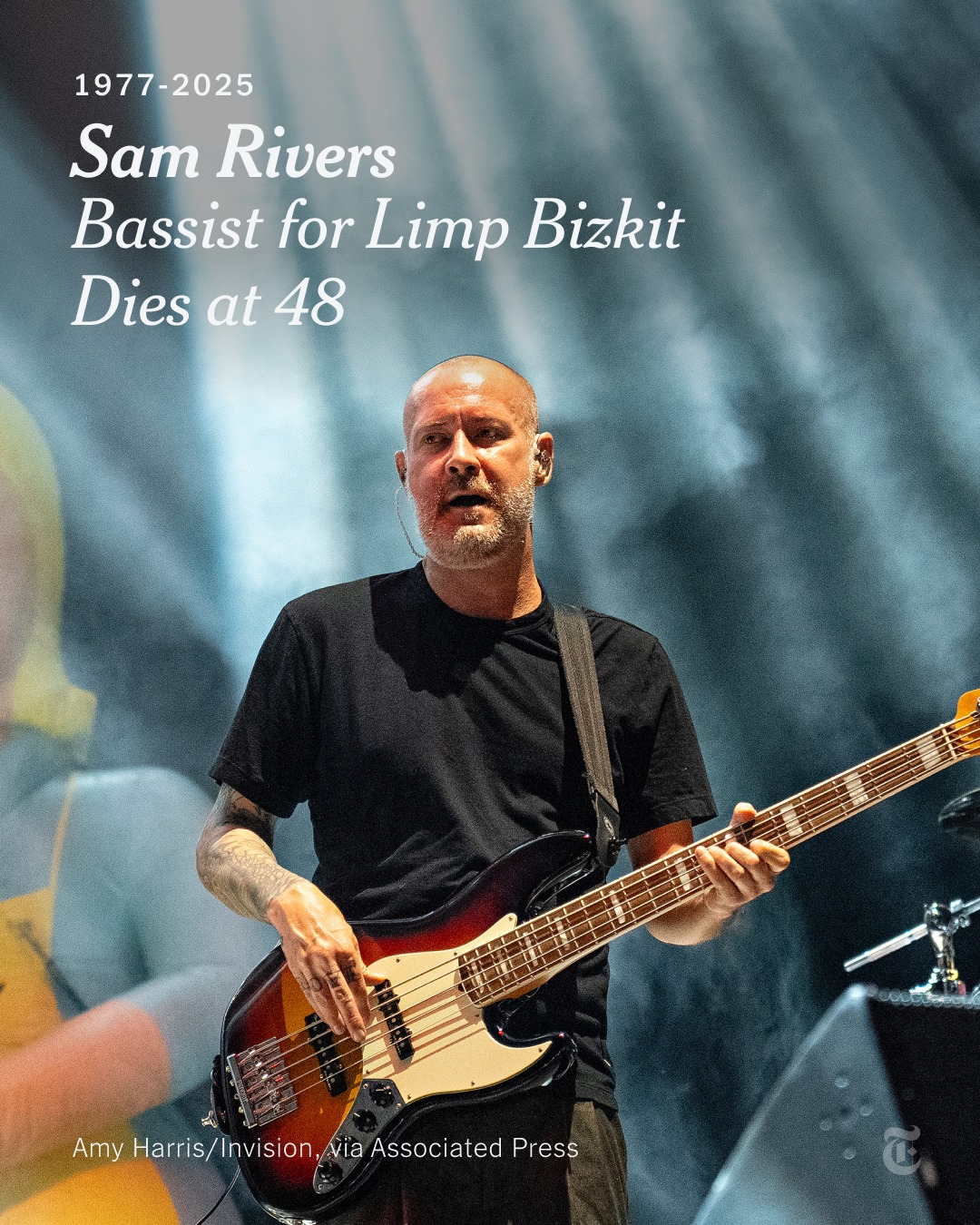 The New - Sam Rivers, the bass player and founding member of the metal ...