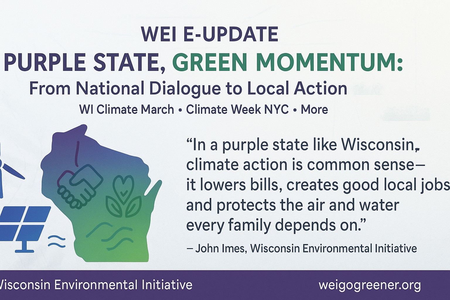 WEI: Wisconsin Environmental Initiative | Madison WI