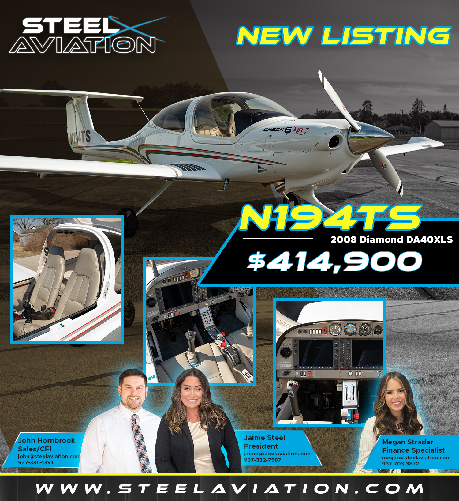 Steel - 🌟 Elevate Your Flight Training with the 2008 Diamond DA40 XLS ...
