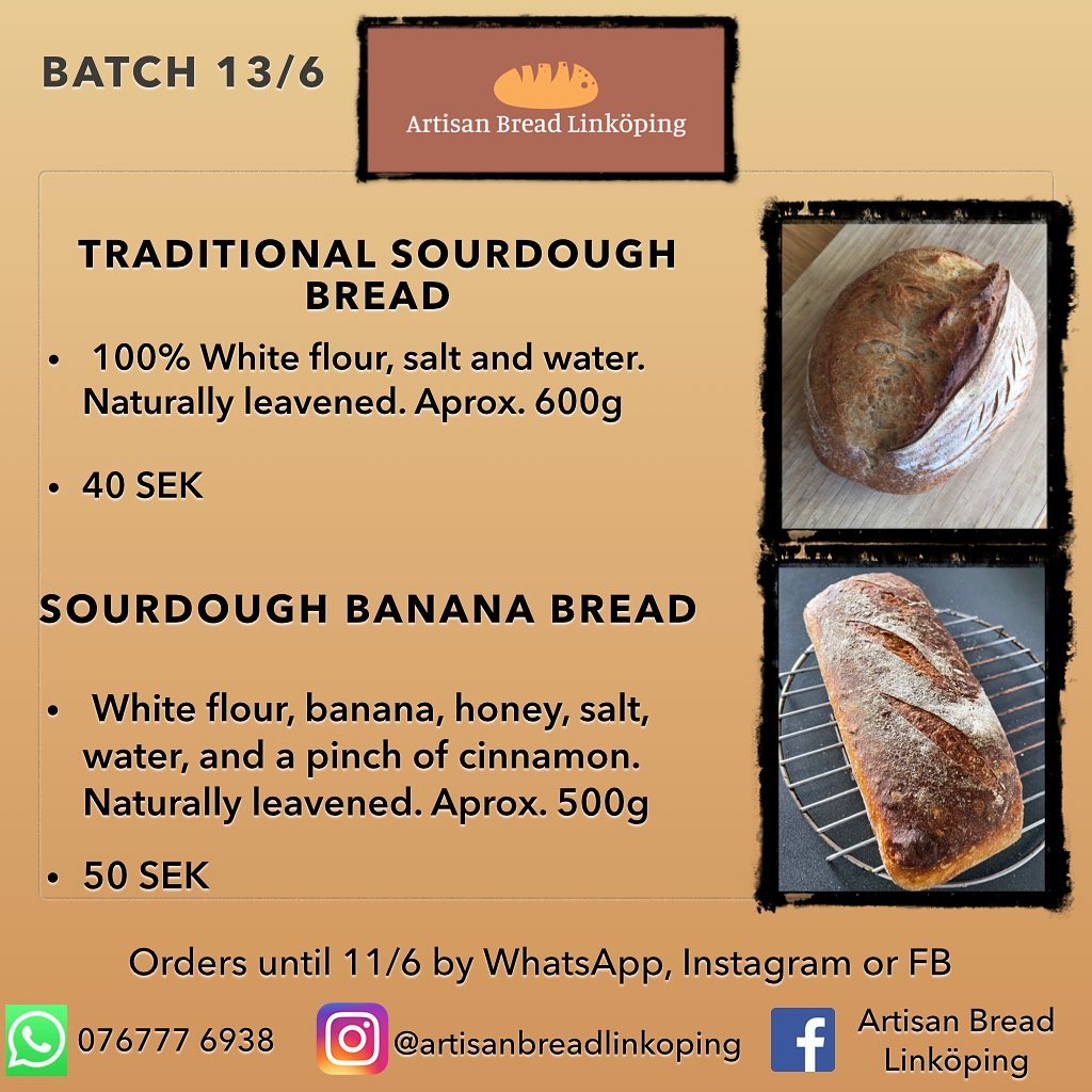 Check out our bread menu for... - Artisan Bread Linköping