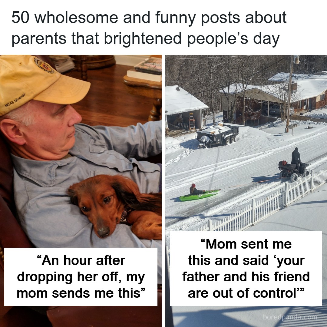 Bored - 50 wholesome and funny posts about parents that brightened ...