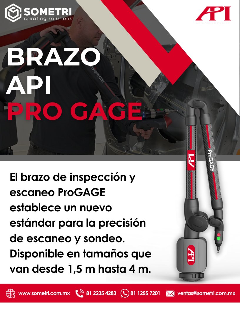 Sometri MX - ¡Conoce el brazo API ProGAGE!📢 El brazo de... | Facebook