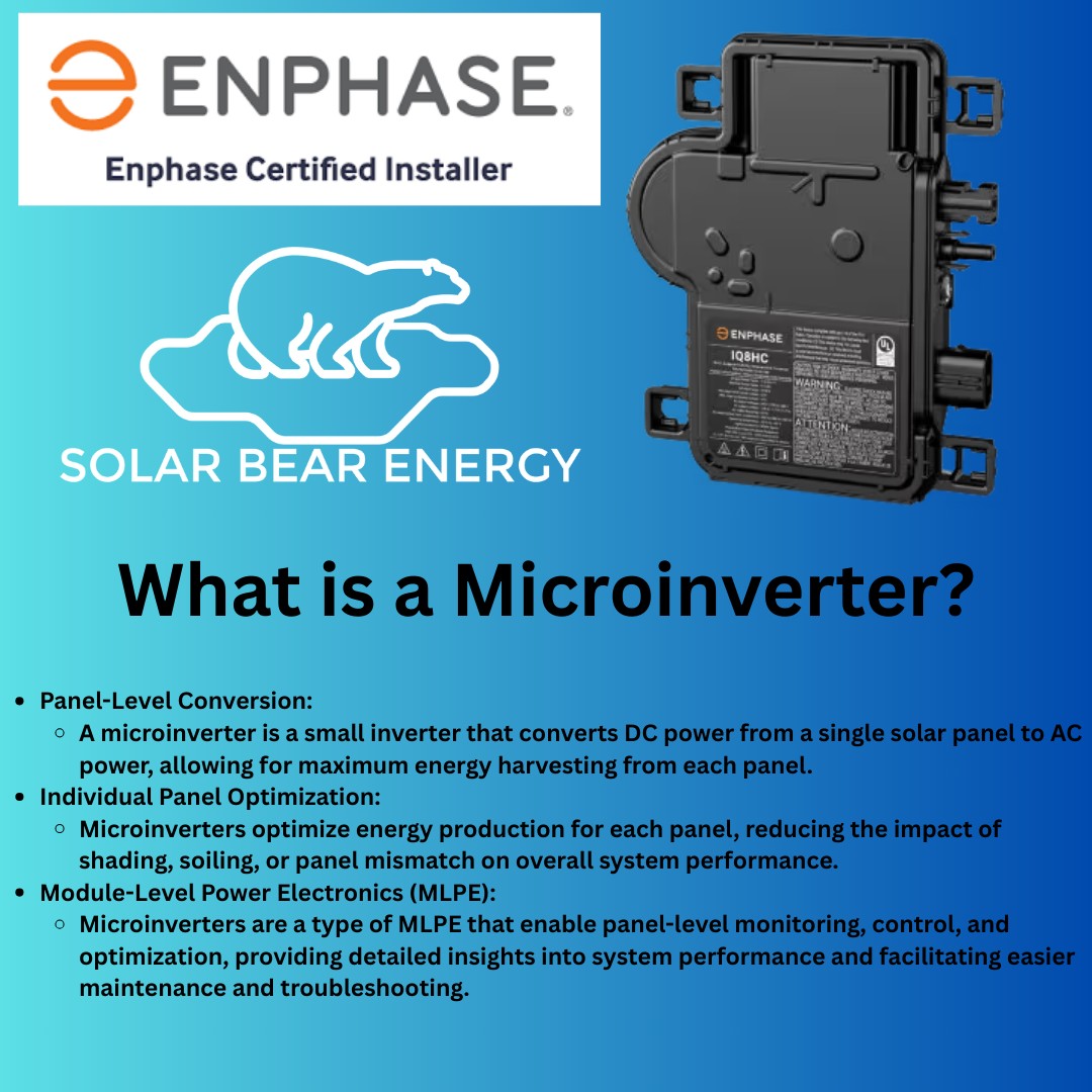 Solar - Microinverters are also better applied to situations where ...