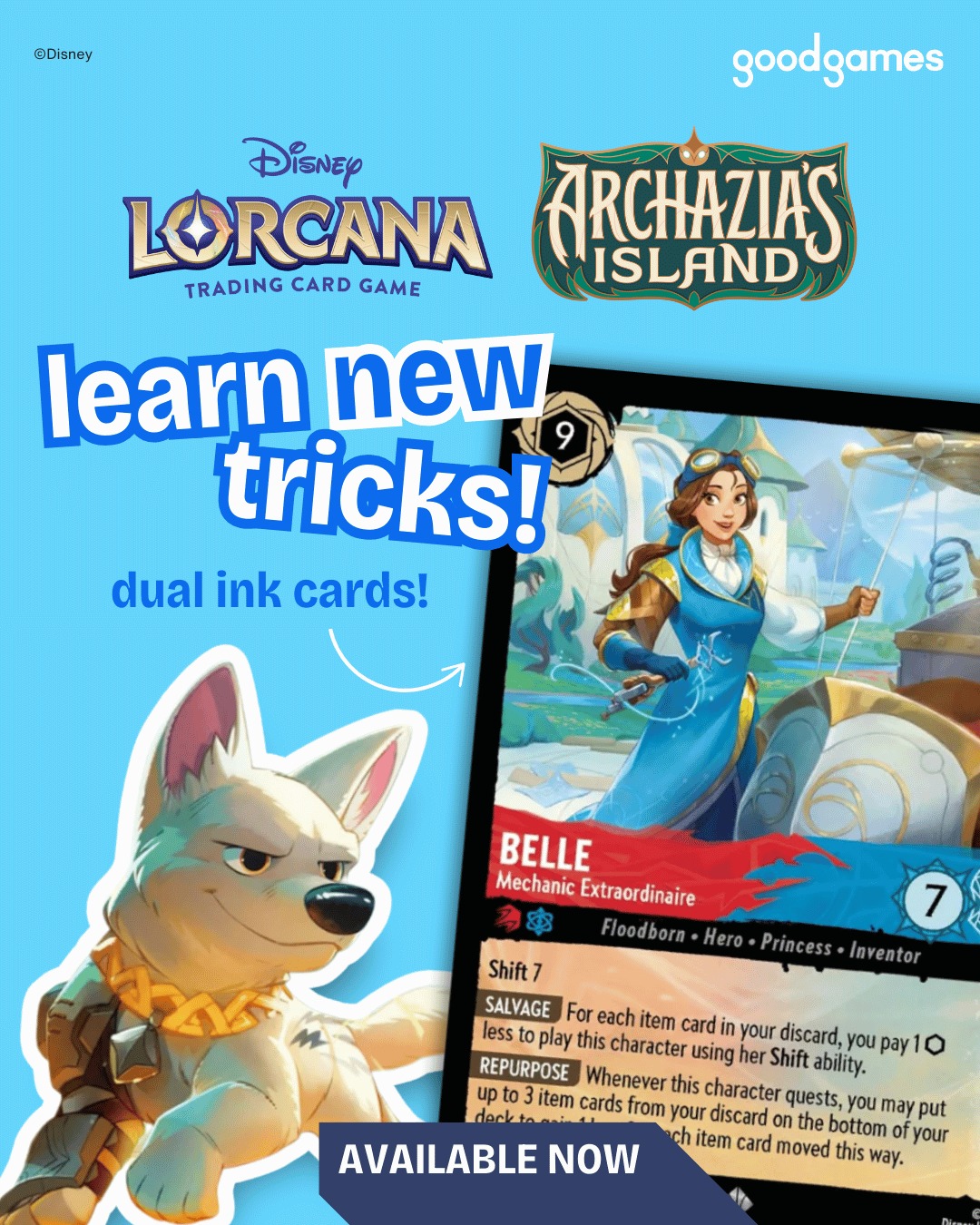 Good - EARLY RELEASE! Lorcana - Archazia's Island is now available! We ...