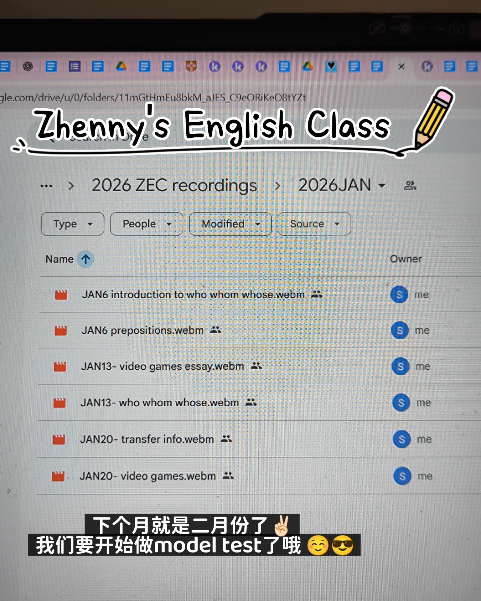 Zhenny's English Class