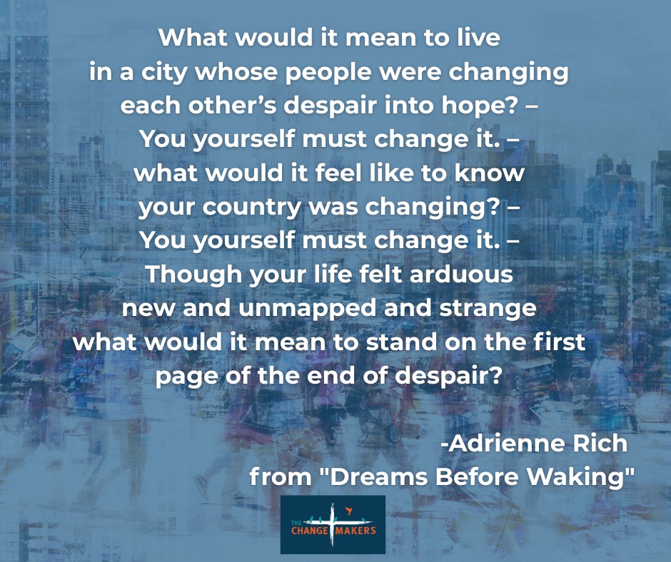 Kirkwood - Last Sunday, Pastor Katie read this poem. As we head into ...