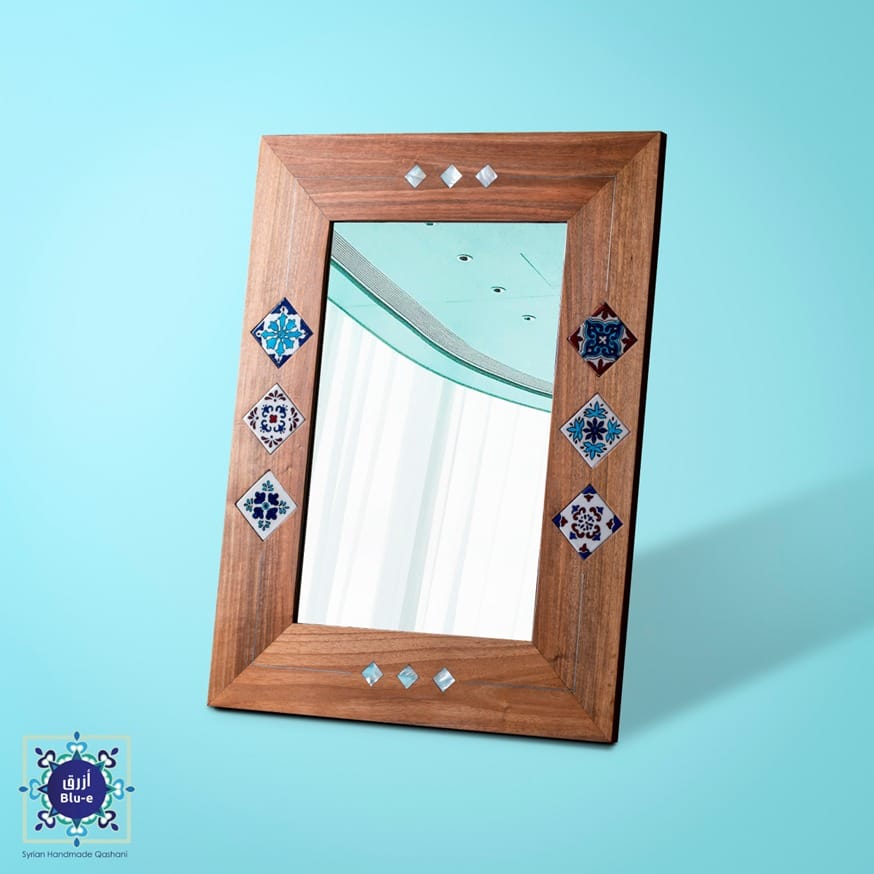 السورية - a rectangular mirror made of wood - qashani - mother of pearl ...