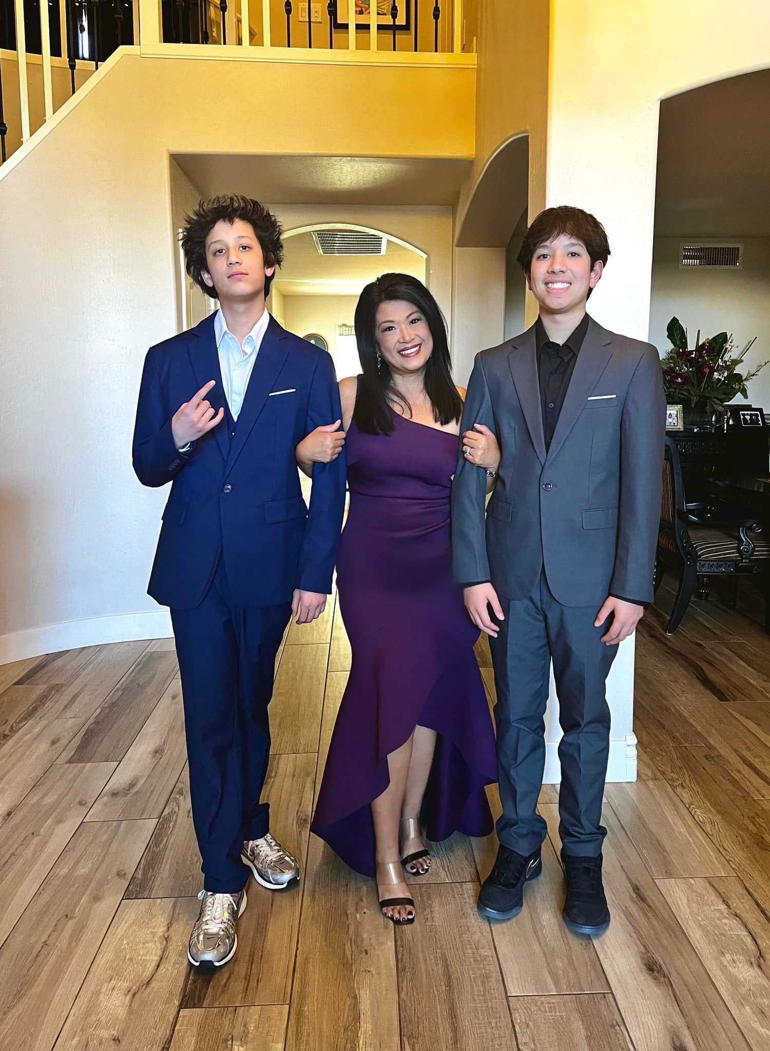 Tess Rafols - My handsome boys! ️ ️ We had a wonderful...