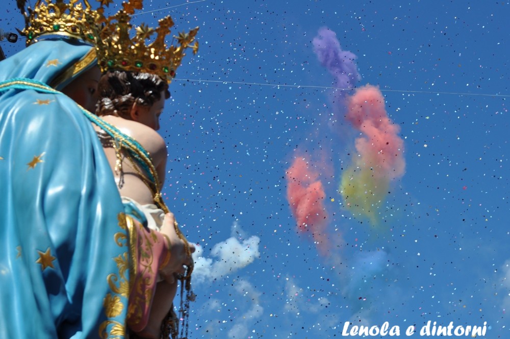 Madonna del Colle - Il giorno seguente, la gran folla che era venuta ...