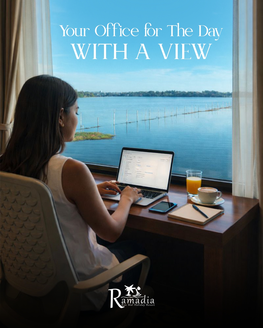 Ramadia - Work feels lighter when the view does the rest. A change of ...