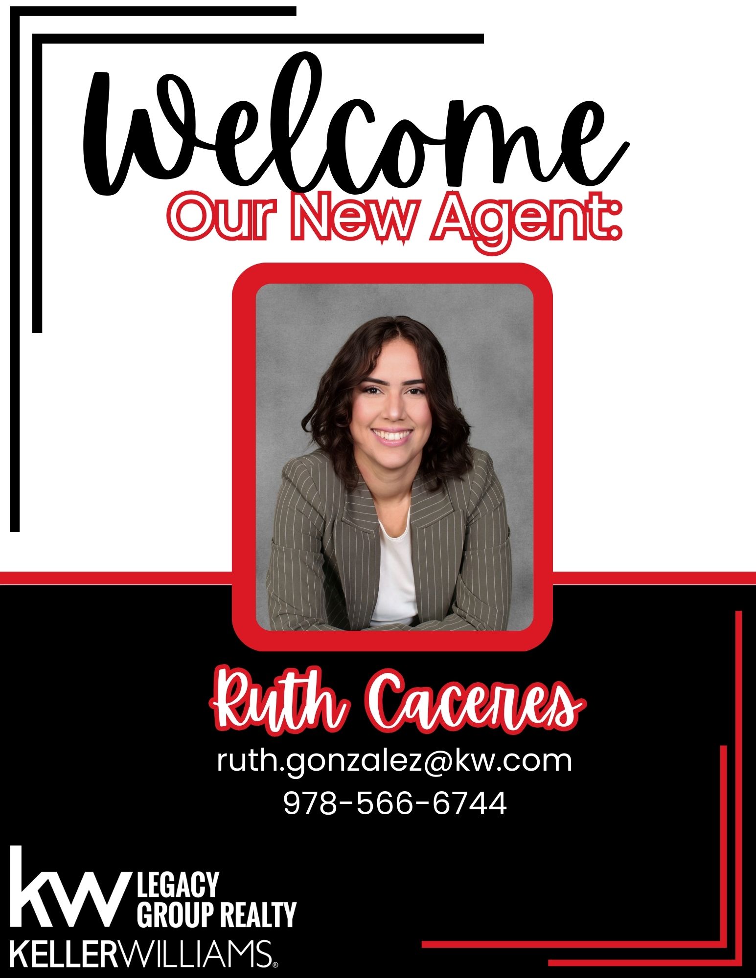 Keller - Please join us in welcoming Ruth Caceres to Keller Williams ...