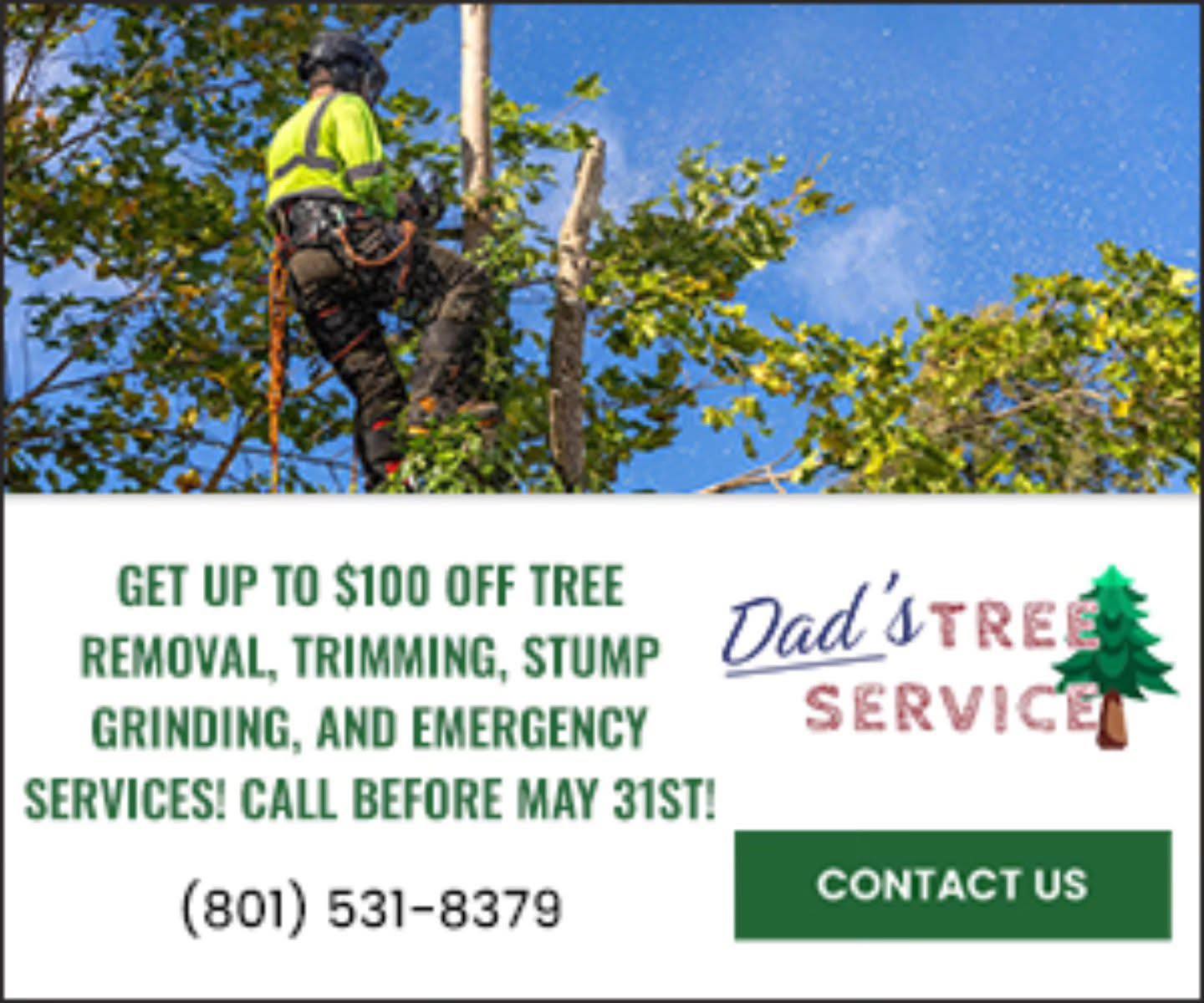 Dad's Tree Service | Salt Lake City UT