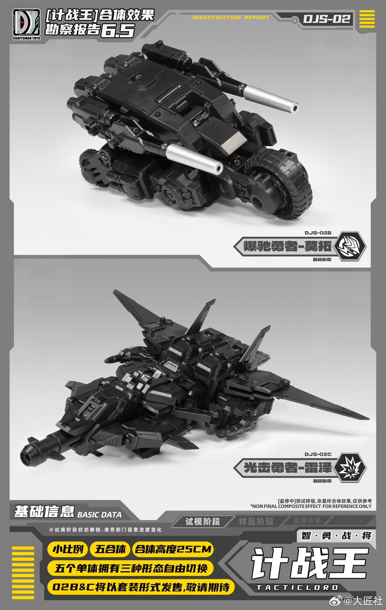 Craftsman toys DJS-02C explosive hero figures