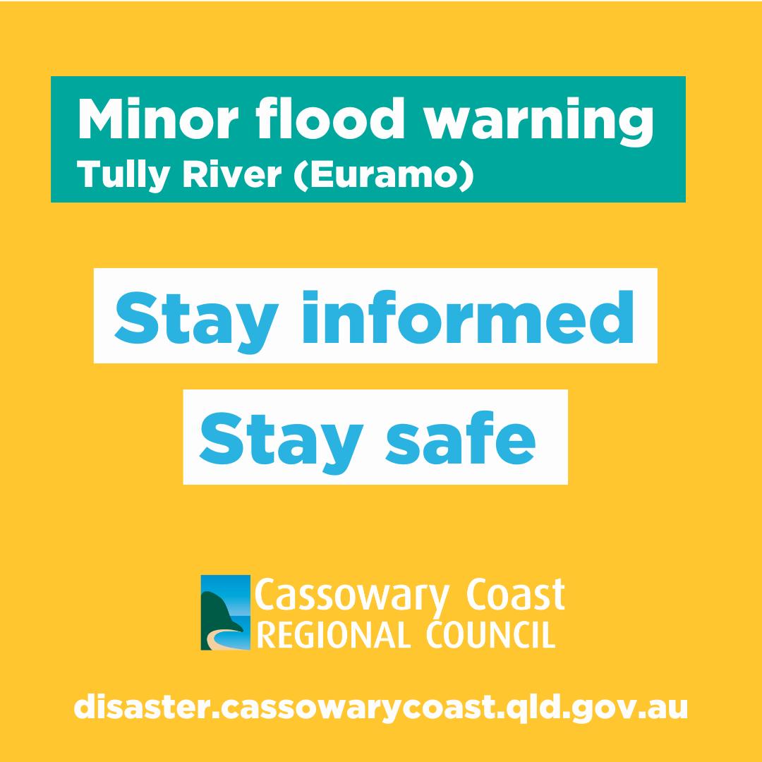 Minor Flood Warning for... - Cassowary Coast Regional Council | Facebook