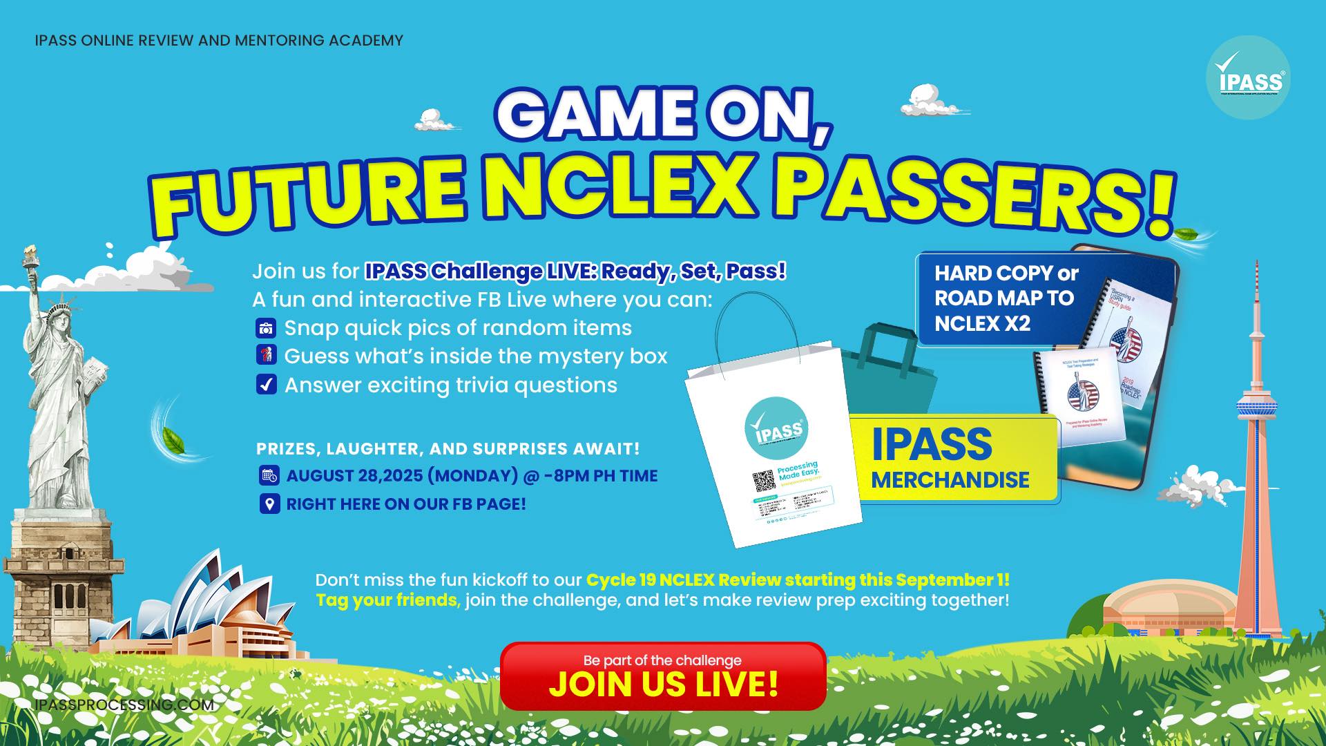 🎉 GAME ON, FUTURE NCLEX PASSERS! 🎉... - IPASS Processing | Facebook