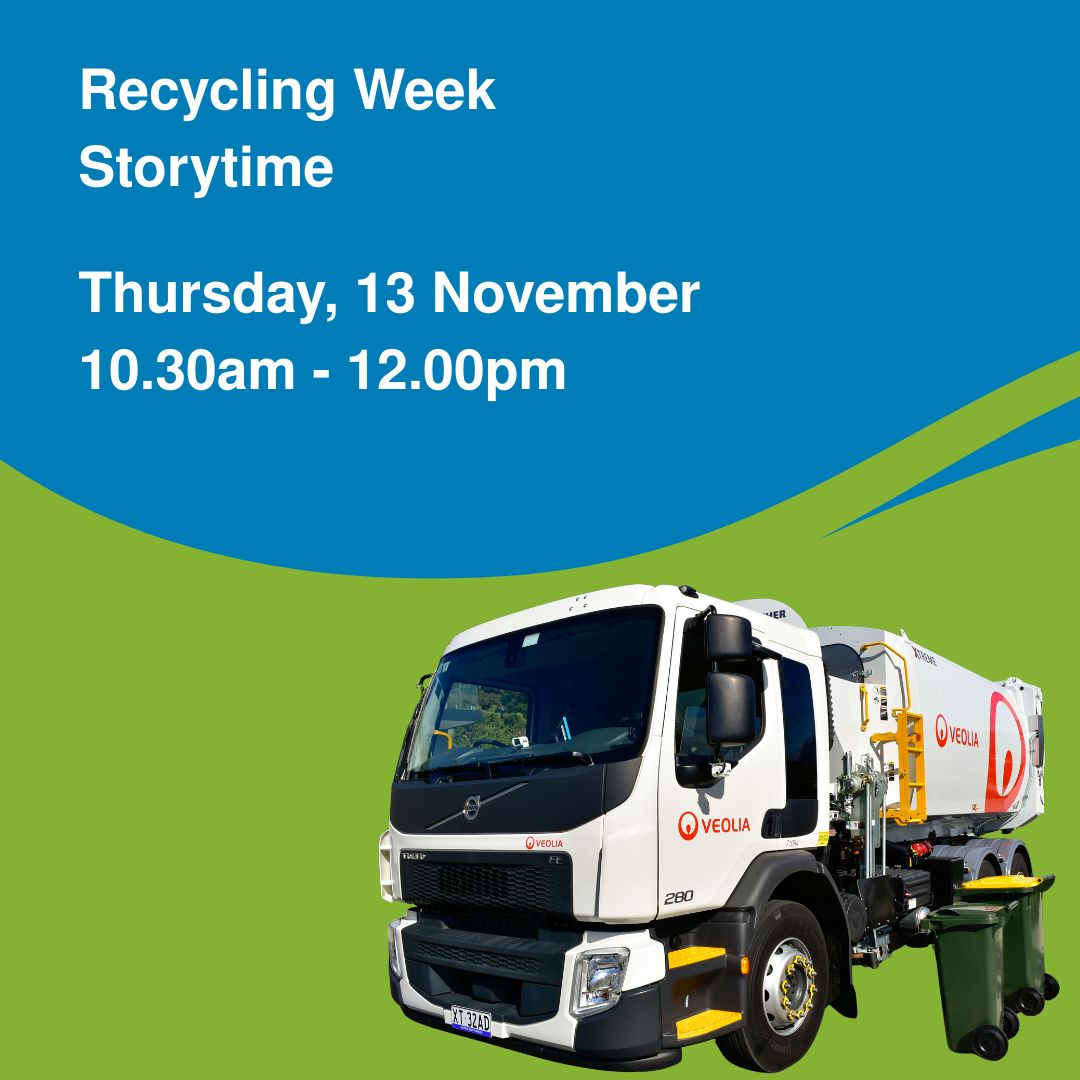 Town - We're taking Storytime outdoors! Celebrate Recycling Week with a ...