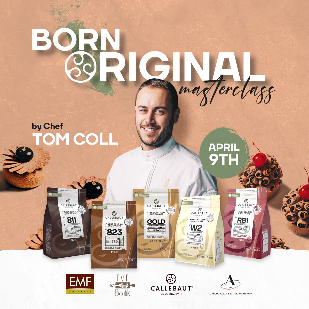 EMFBoutik.ae - 📢 Join the BORN ORIGINAL MASTERCLASS with Chef Tom Coll ...