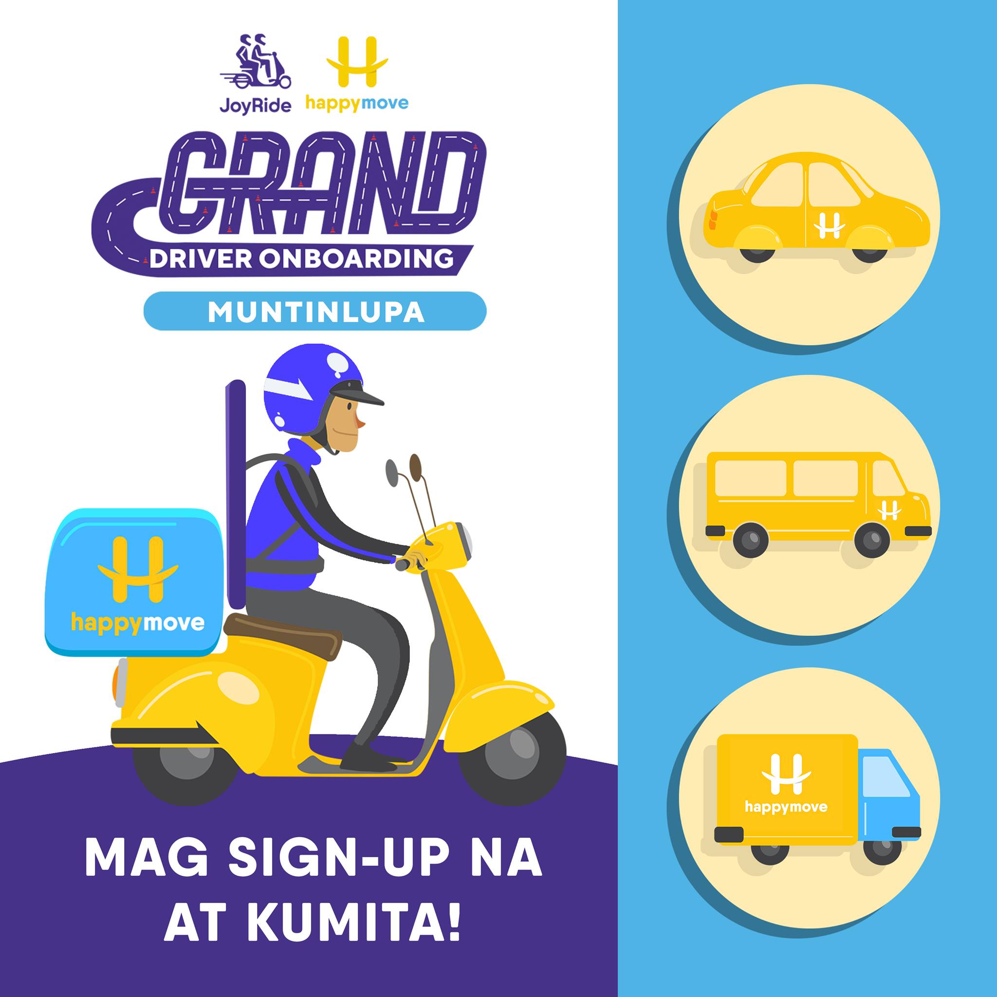 Mga South Bikers and Drivers, kami... - Happy Move by JoyRide