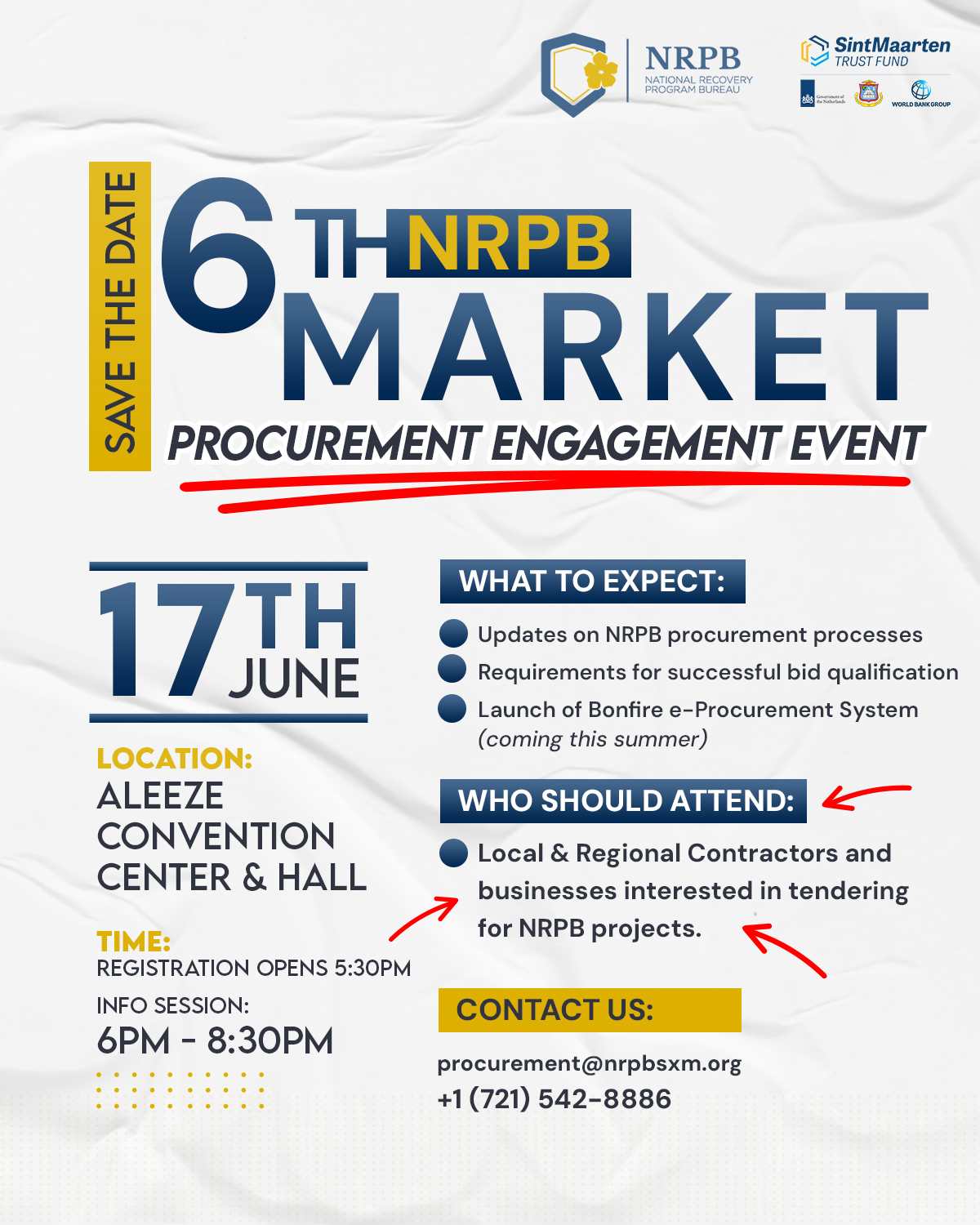 SXM - You're invited: Public Procurement Information Session The ...