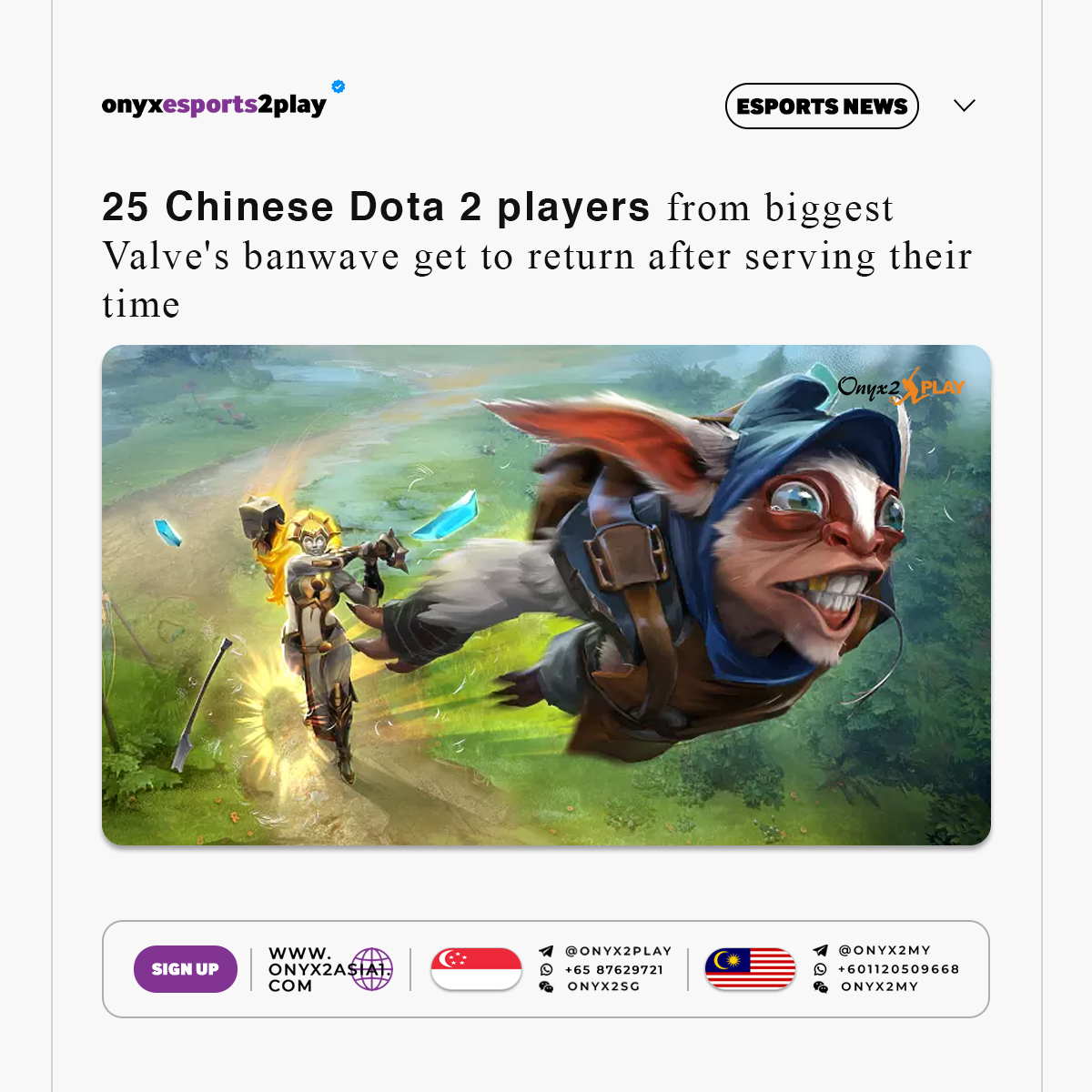 Onyx2play - The 25 players who were banned during the largest banwave ...