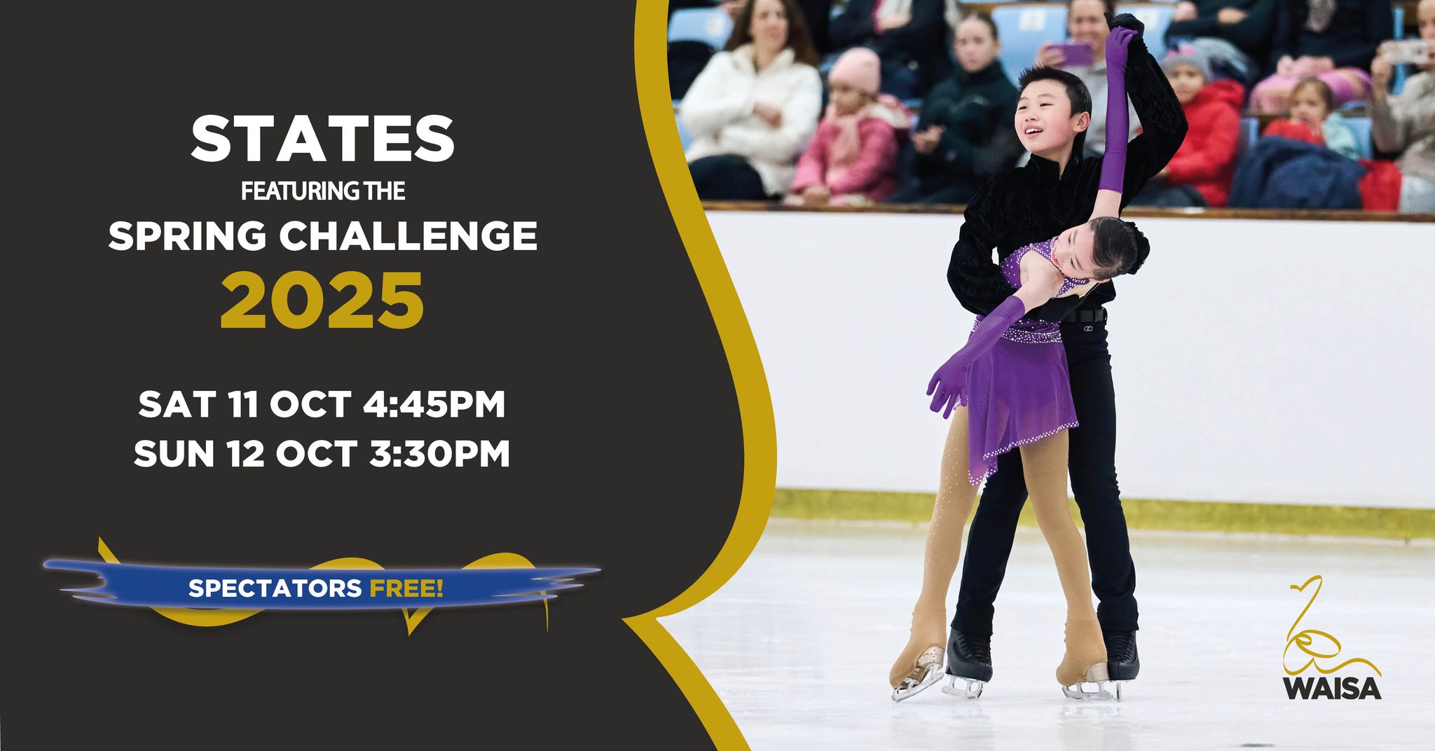 WAISA States figure skating competition (feat. the Spring Challenge)