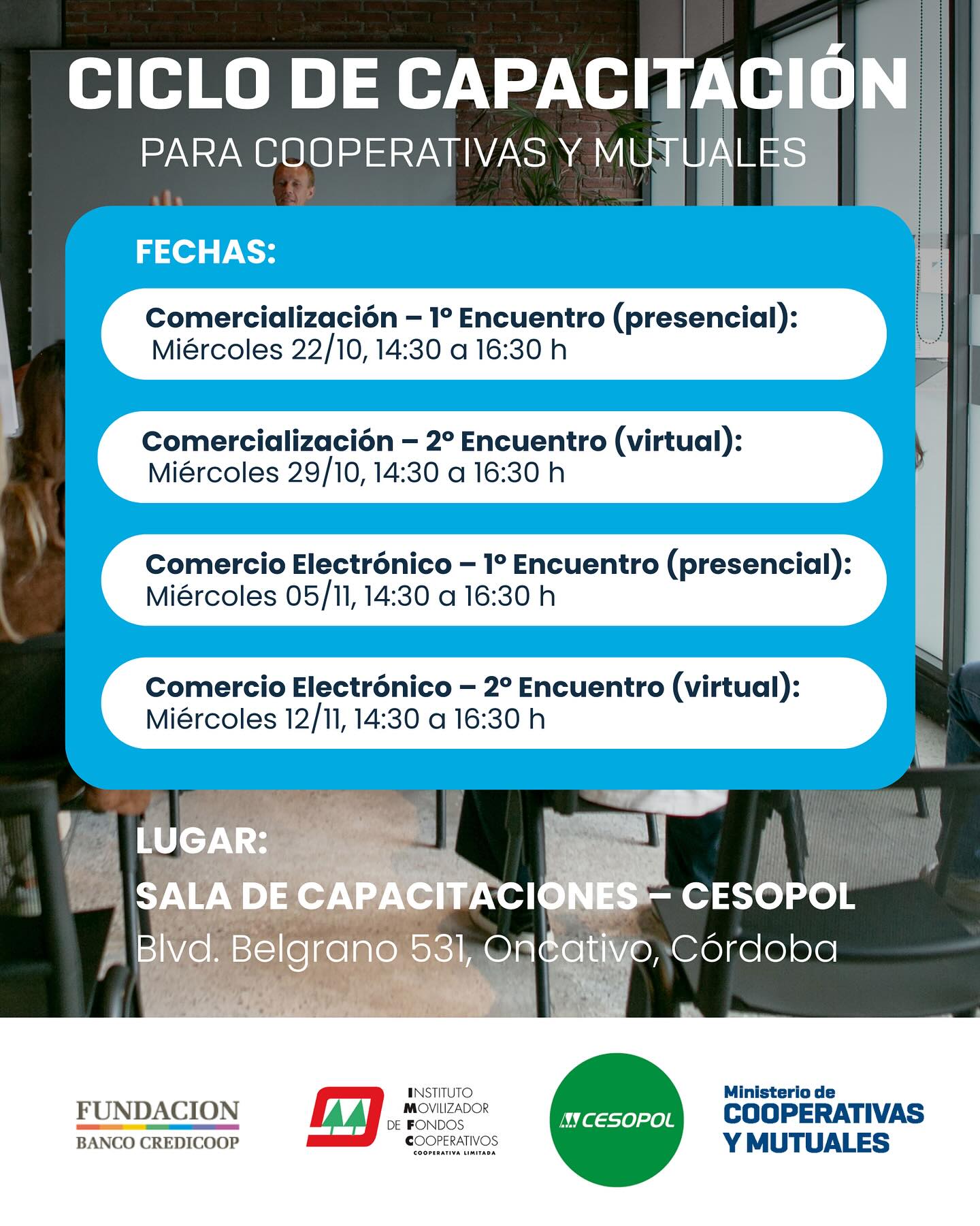 Ministerio de Cooperativas y Mutuales | Córdoba