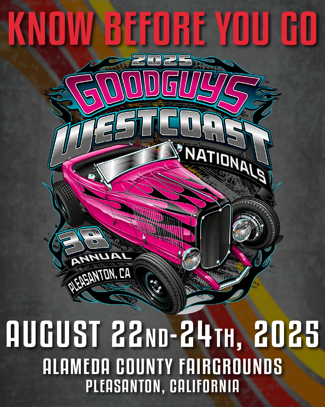 💥 Know Before You Go 💥 The Goodguys 38th West Coast Nationals