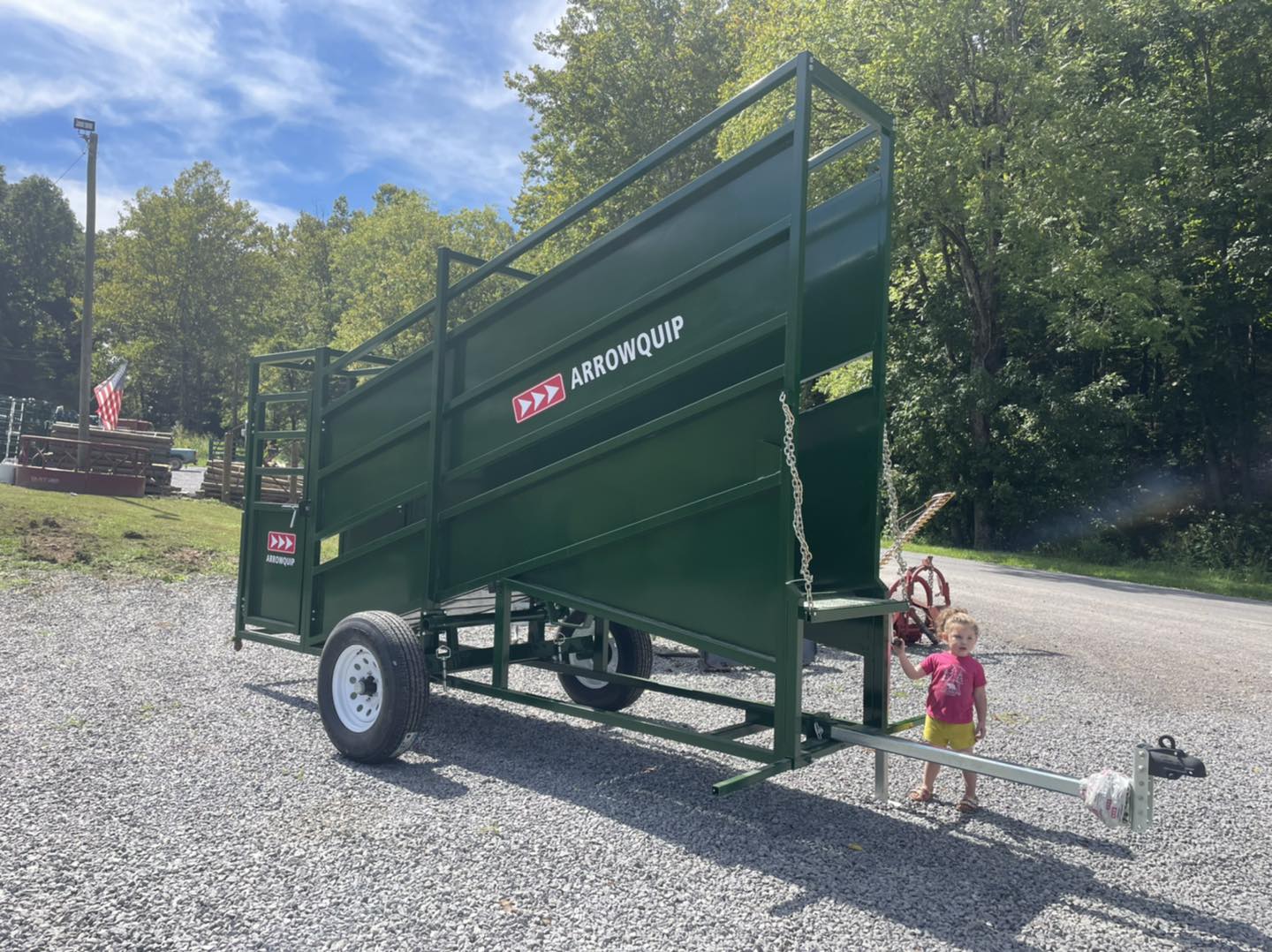 **ARROWQUIP Cattle Loading Ramp** •... - Busic Farms, LLC