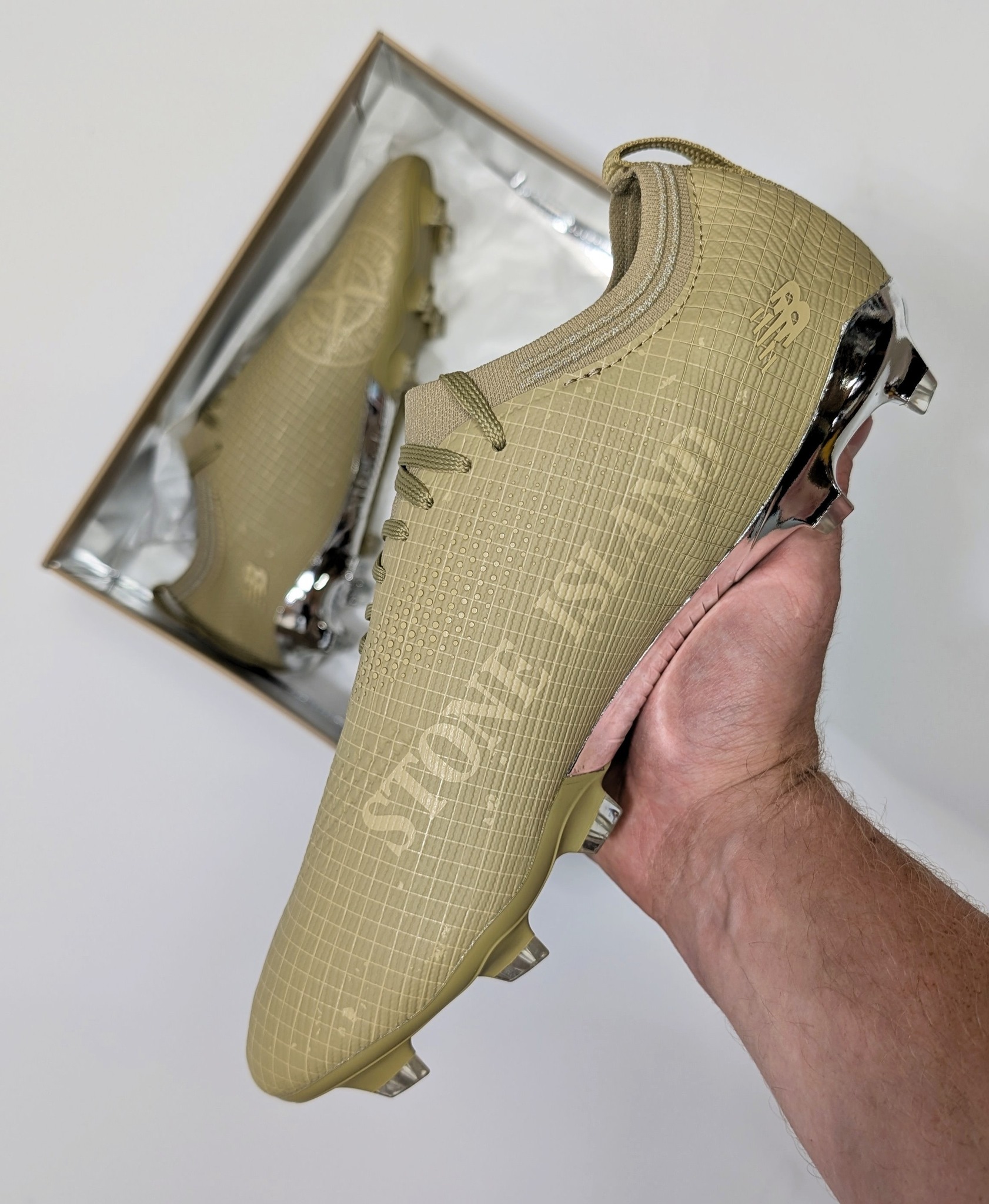 A first look at New Balance and Stone Island