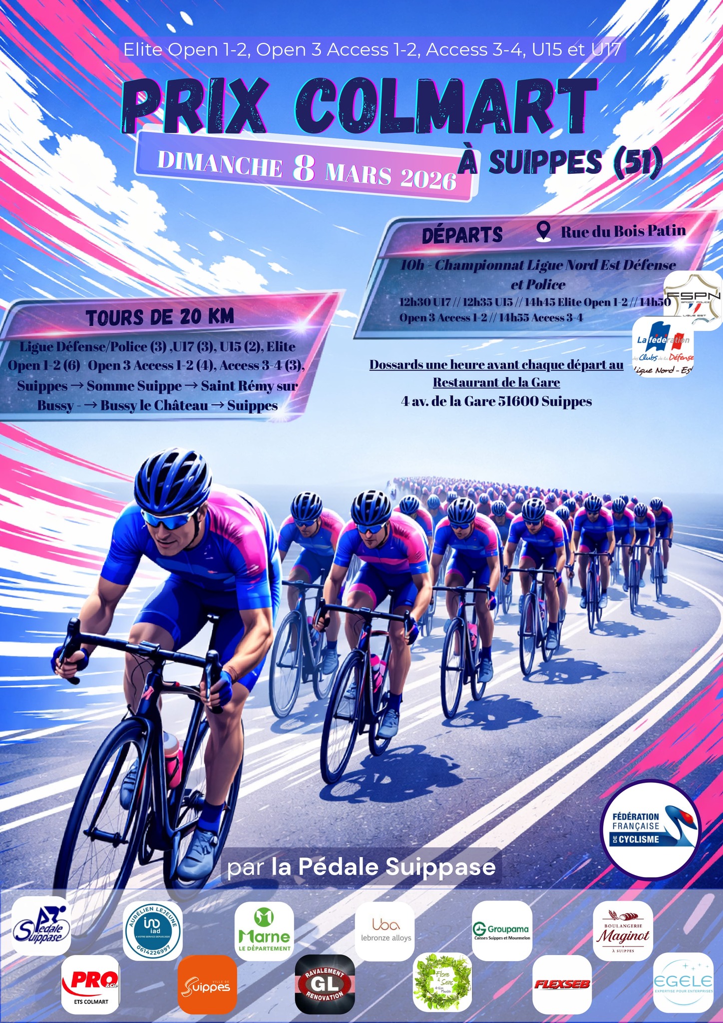 🚴‍♂️ 𝐏𝐑𝐈𝐗 𝐂𝐎𝐋𝐌𝐀𝐑𝐓🚴‍♀️ 📅 𝐃𝐢𝐦𝐚𝐧𝐜𝐡𝐞 𝟖... - Commune De Suippes | Facebook