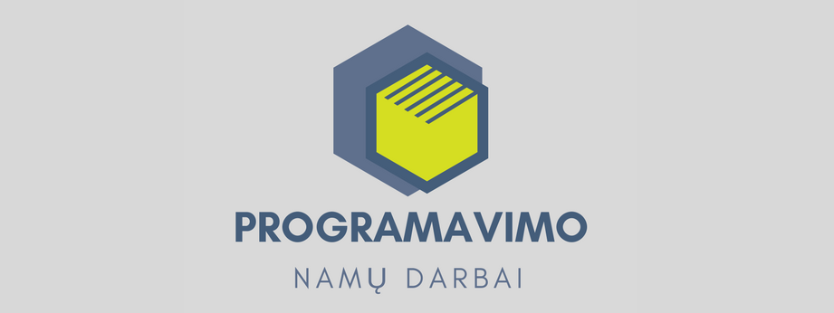 Programavimo Namų Darbai