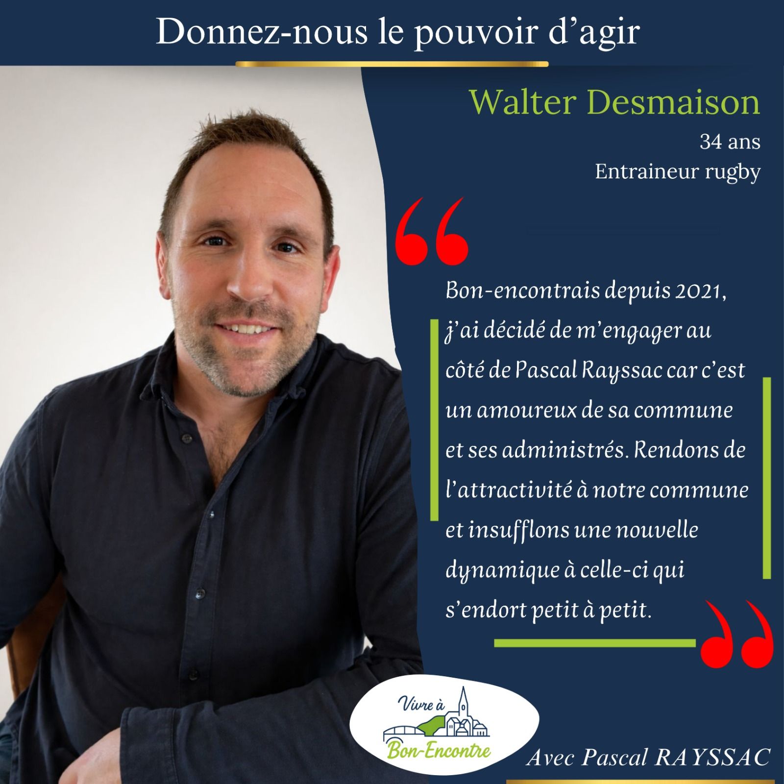 Pascal - ⏳ 1 jour, 1 colistier, 1 engagement. Découvrez les femmes et ...