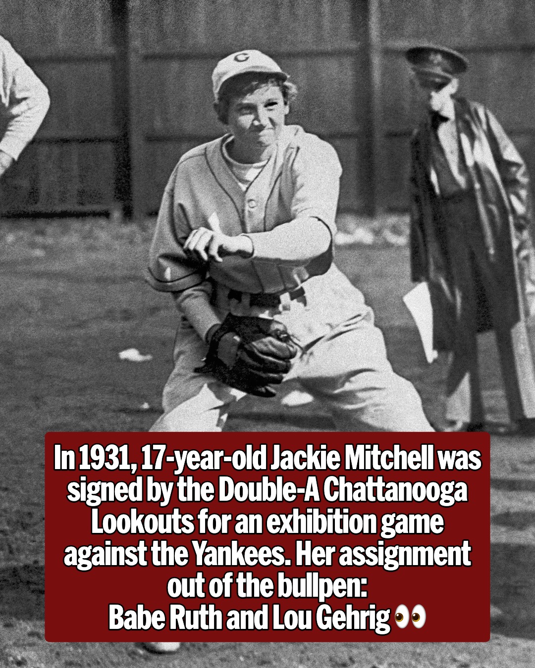 MLB - The Legend of Jackie Mitchell 💪 #WomensHistoryMonth | Facebook